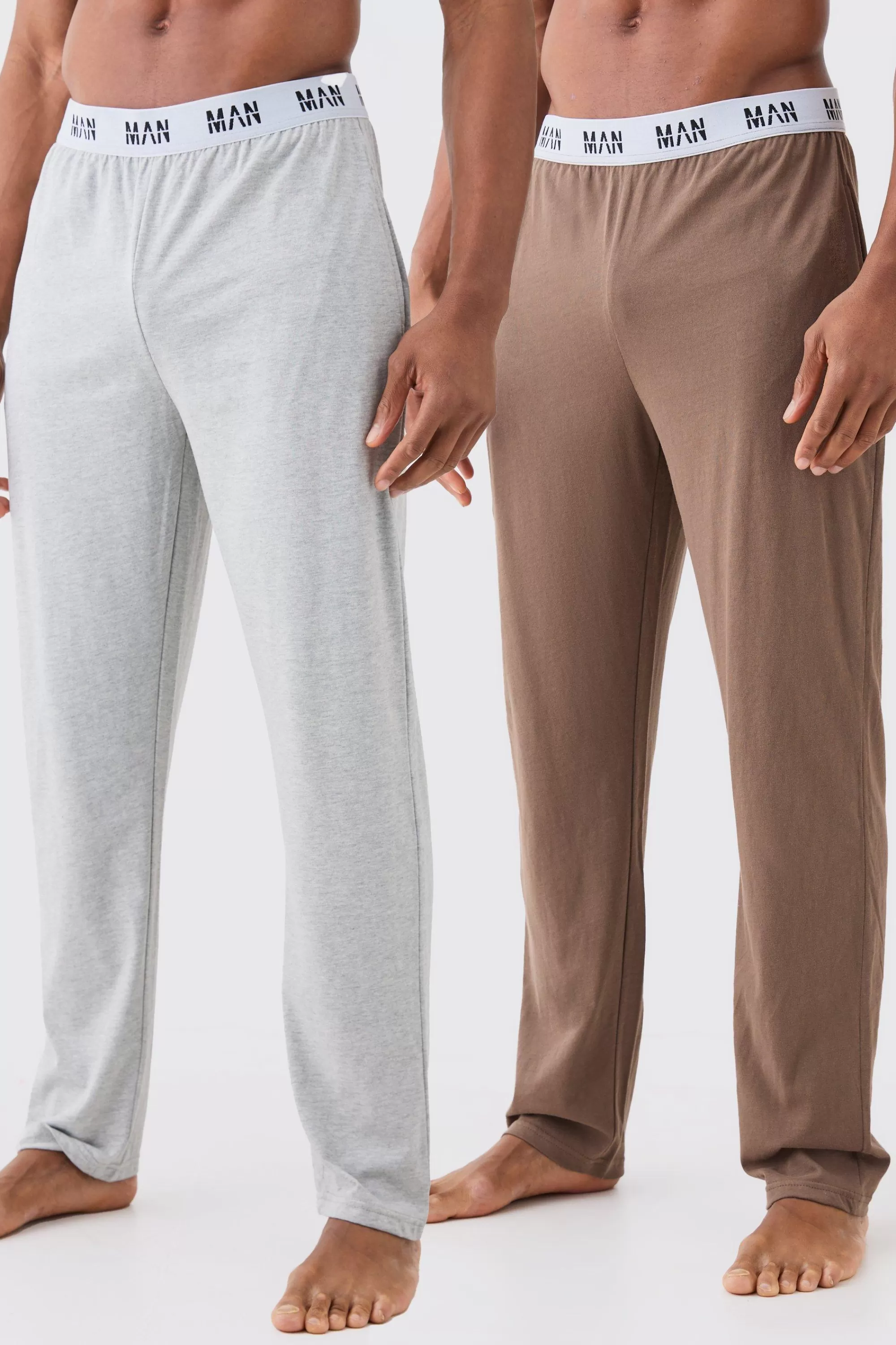 boohooMAN 2 Pack Man Lounge Jogger | UK