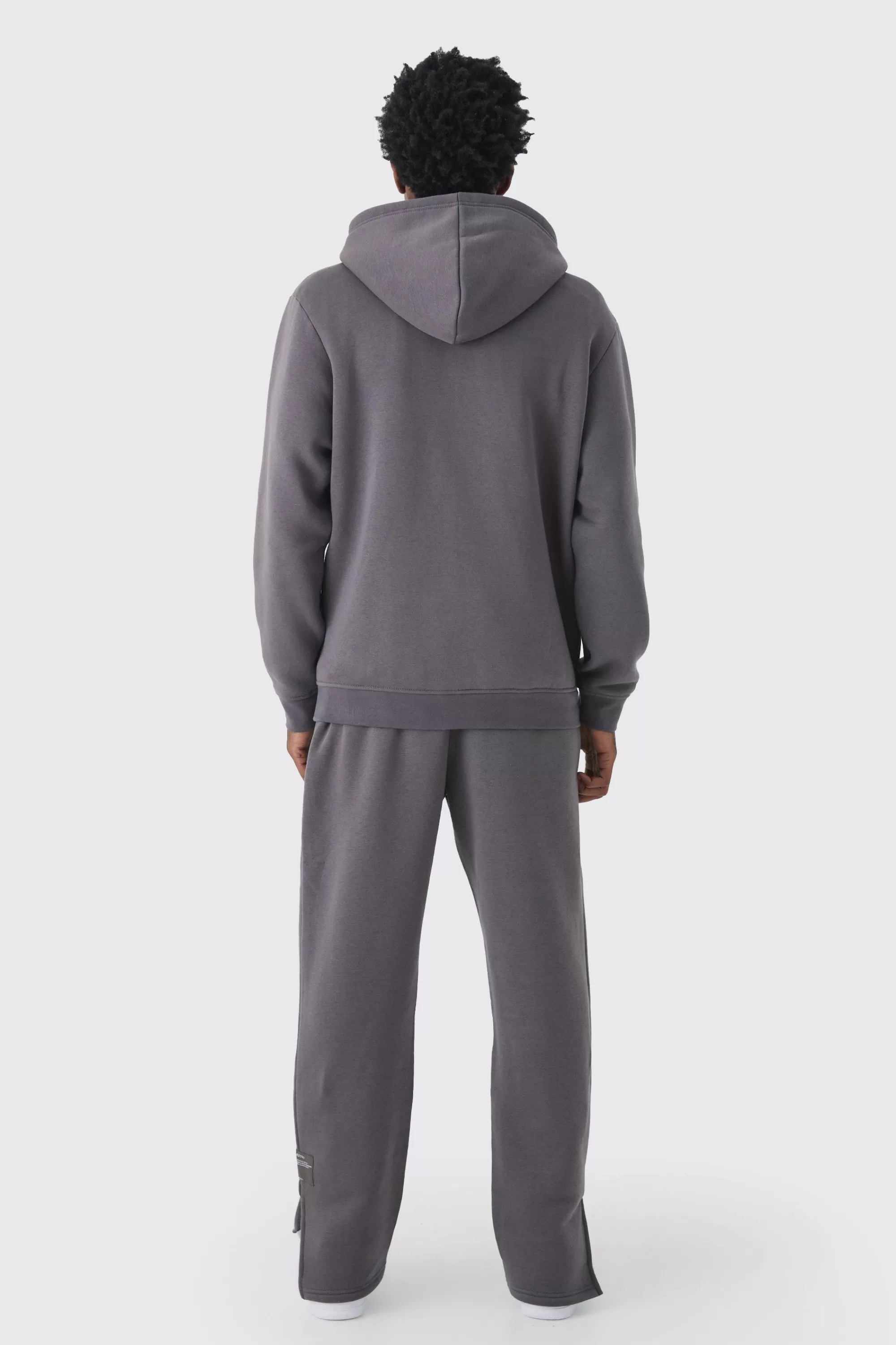 boohooMAN 330GSM Man Signature Over The Head Hoodie | UK