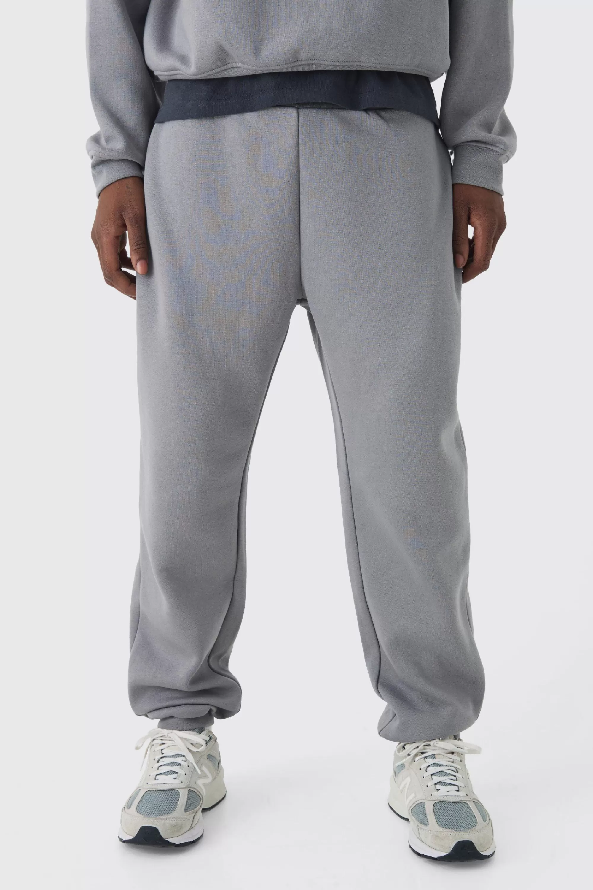 boohooMAN 330GSM Slim Fit Basic Jogger | UK