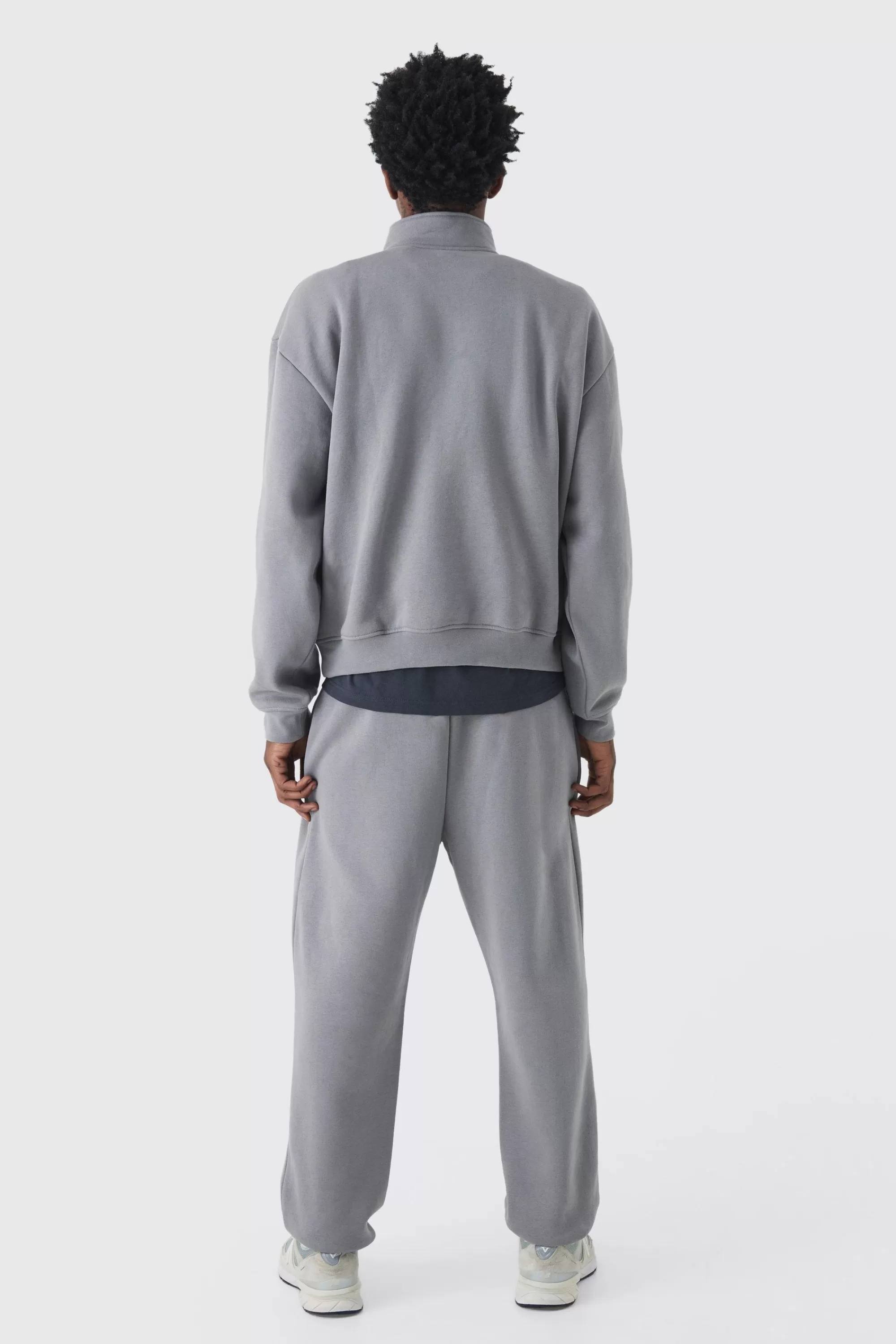 boohooMAN 330GSM Slim Fit Basic Jogger | UK