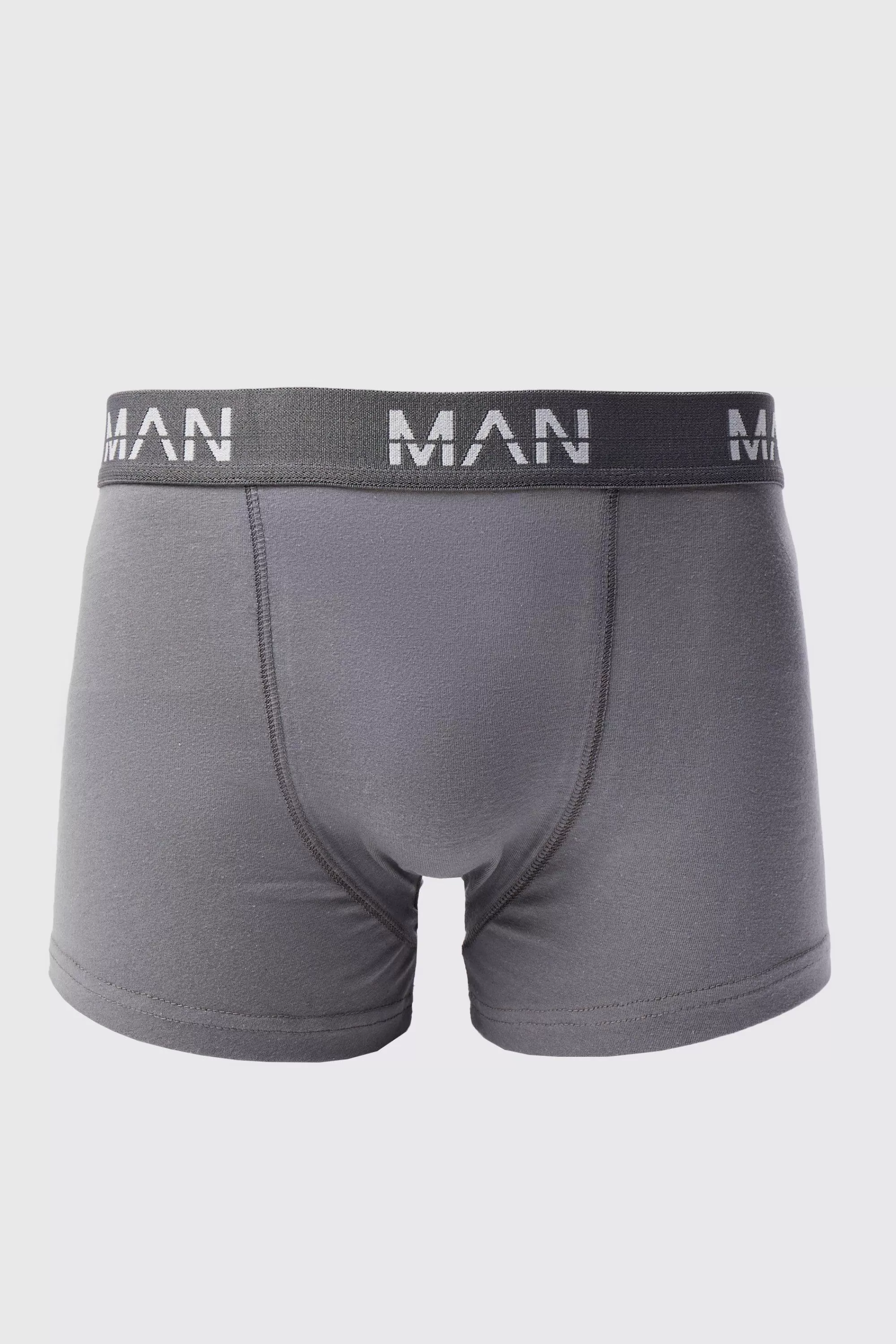 boohooMAN 3 Pack Man Dash Tonal Mixed Trunk | UK