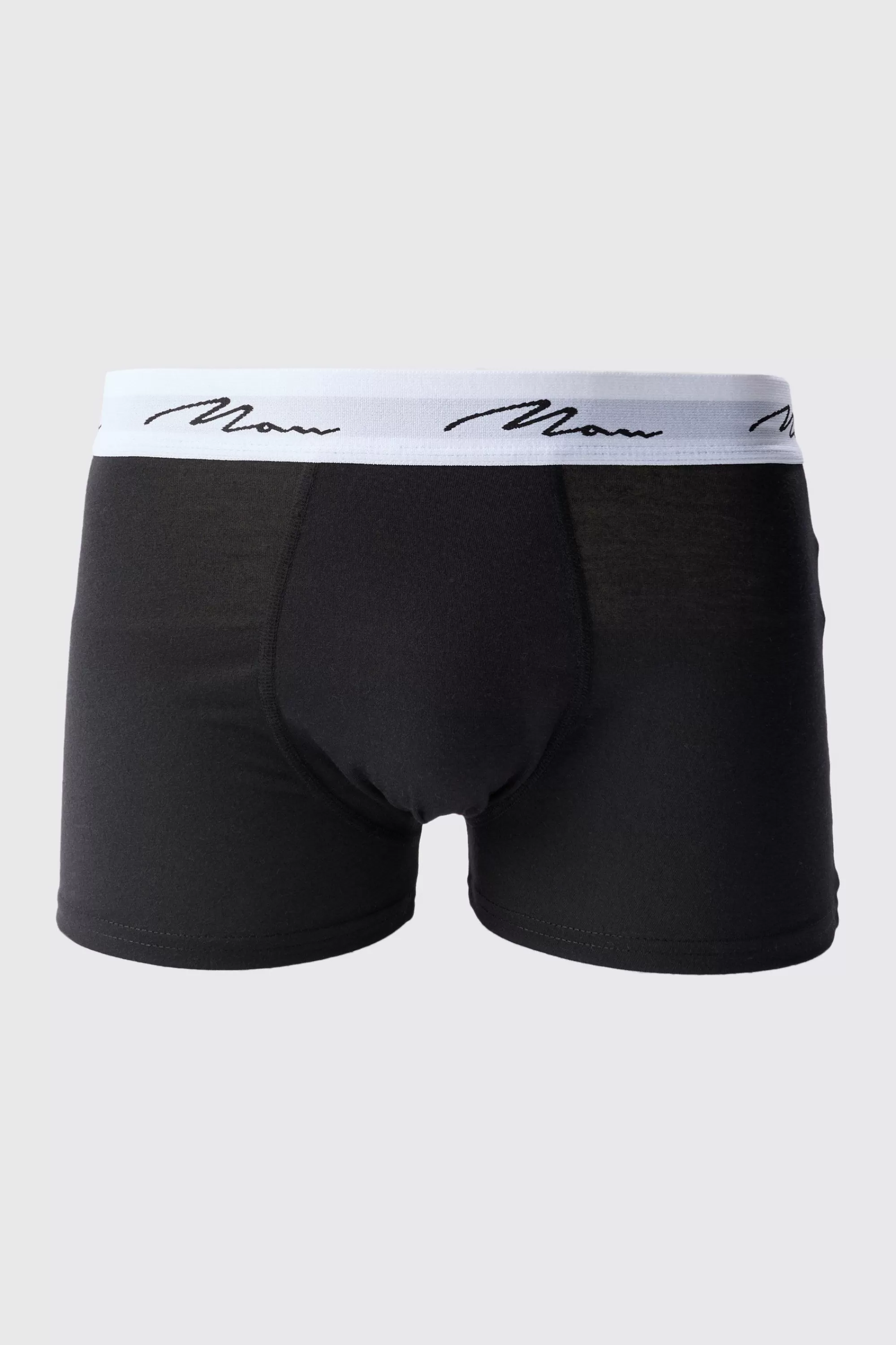 boohooMAN 3 Pack Man Moto Cross Printed Boxers | UK