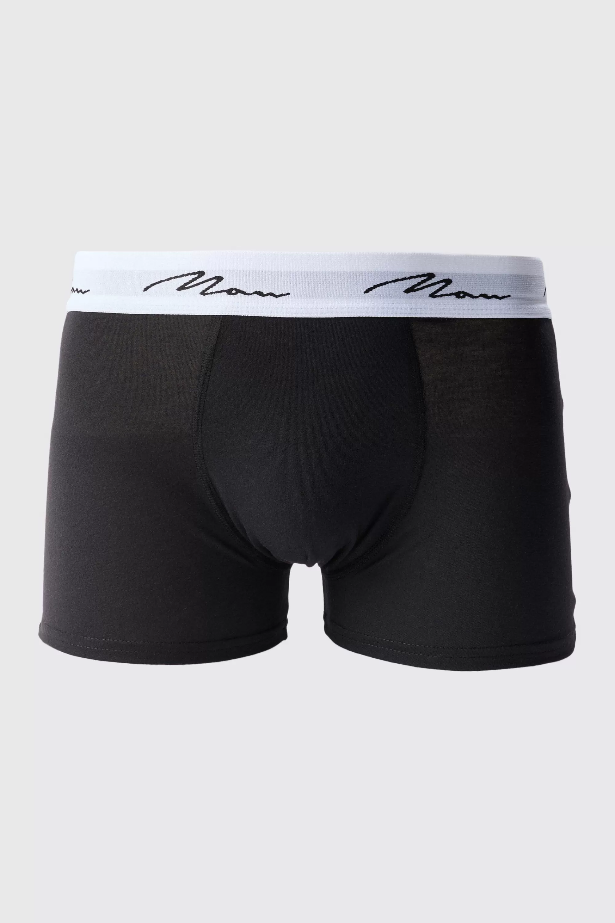 boohooMAN 3 Pack Man Moto Printed Boxers | UK
