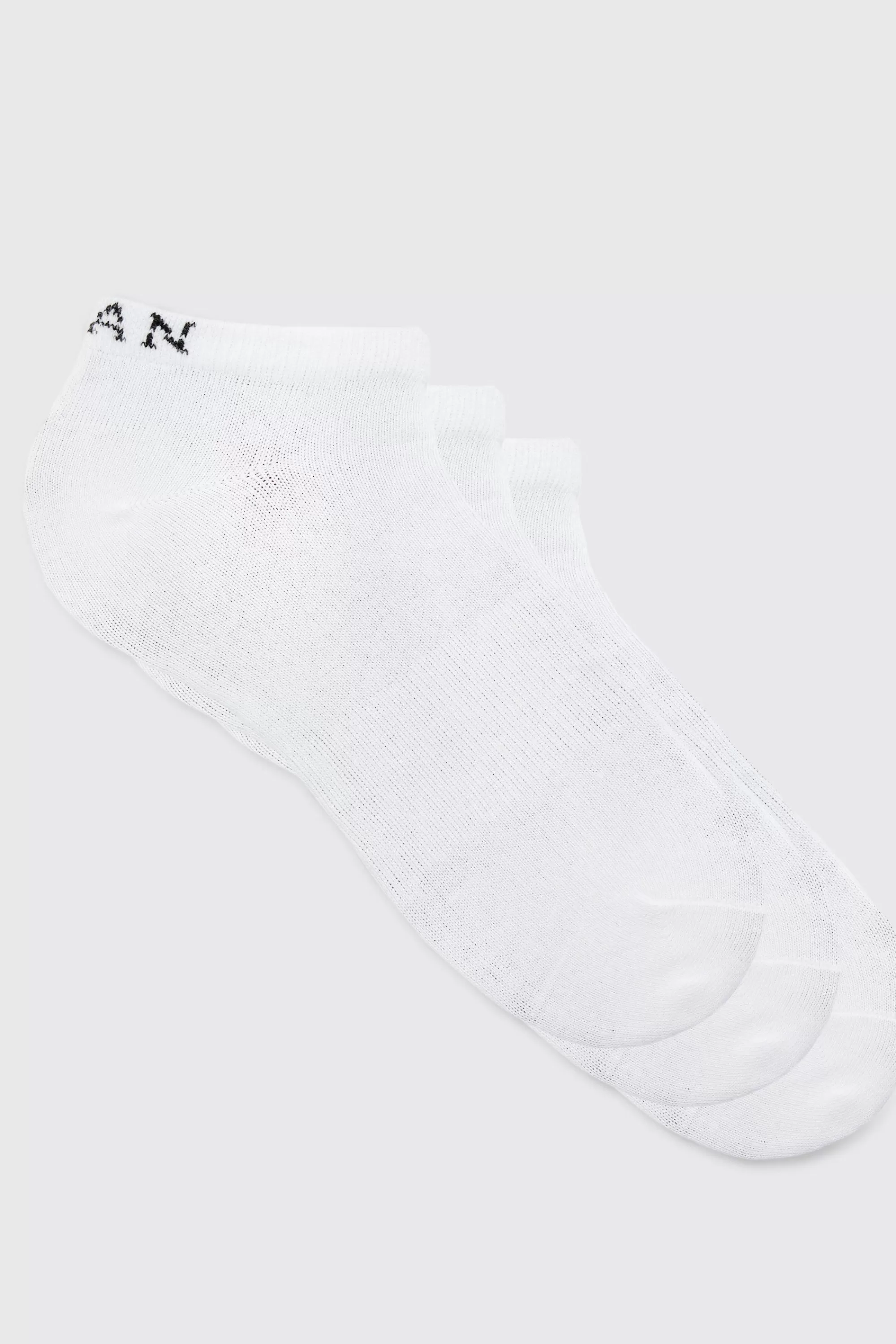 boohooMAN 3 Pack Man Trainer Socks | UK