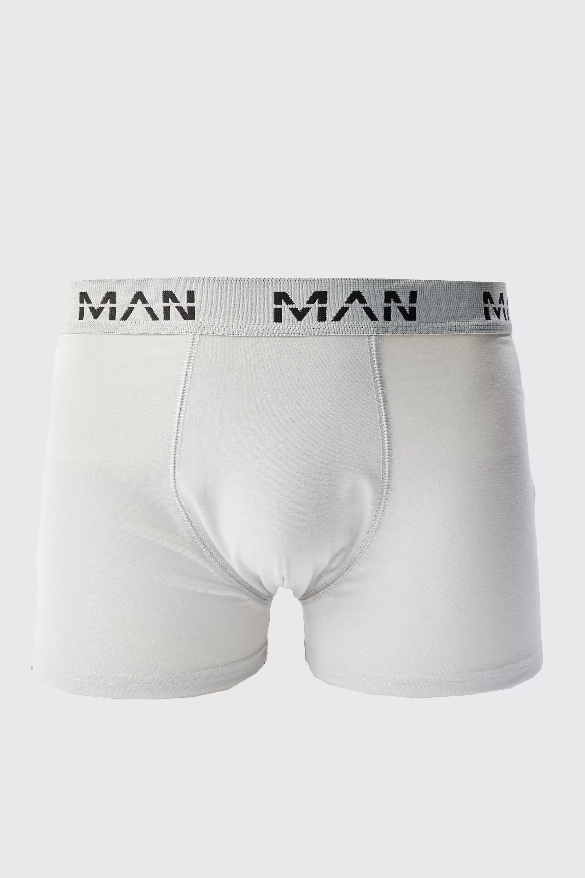 boohooMAN 3 Pack Mixed Colour Man Trunks | UK