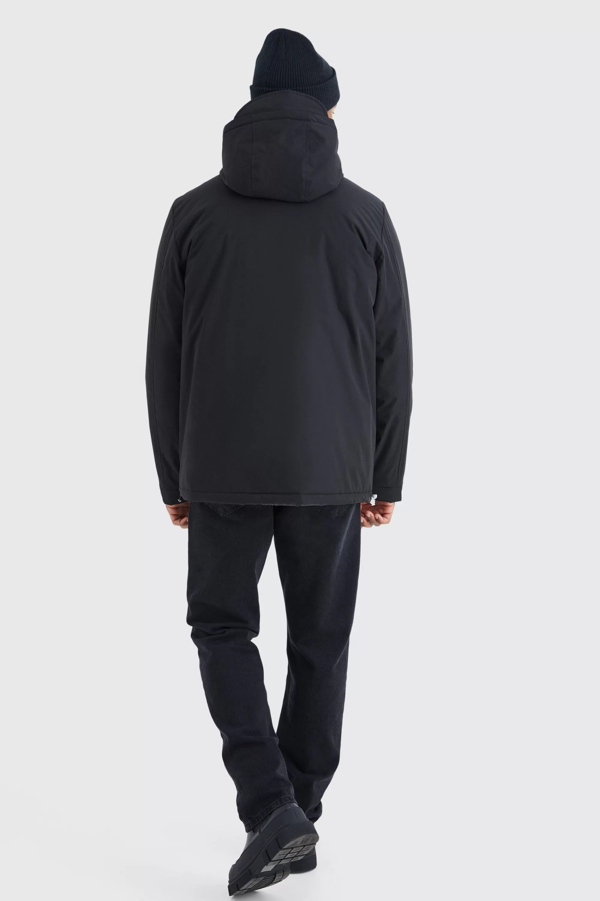boohooMAN 3d Pocket Smart Parka | UK