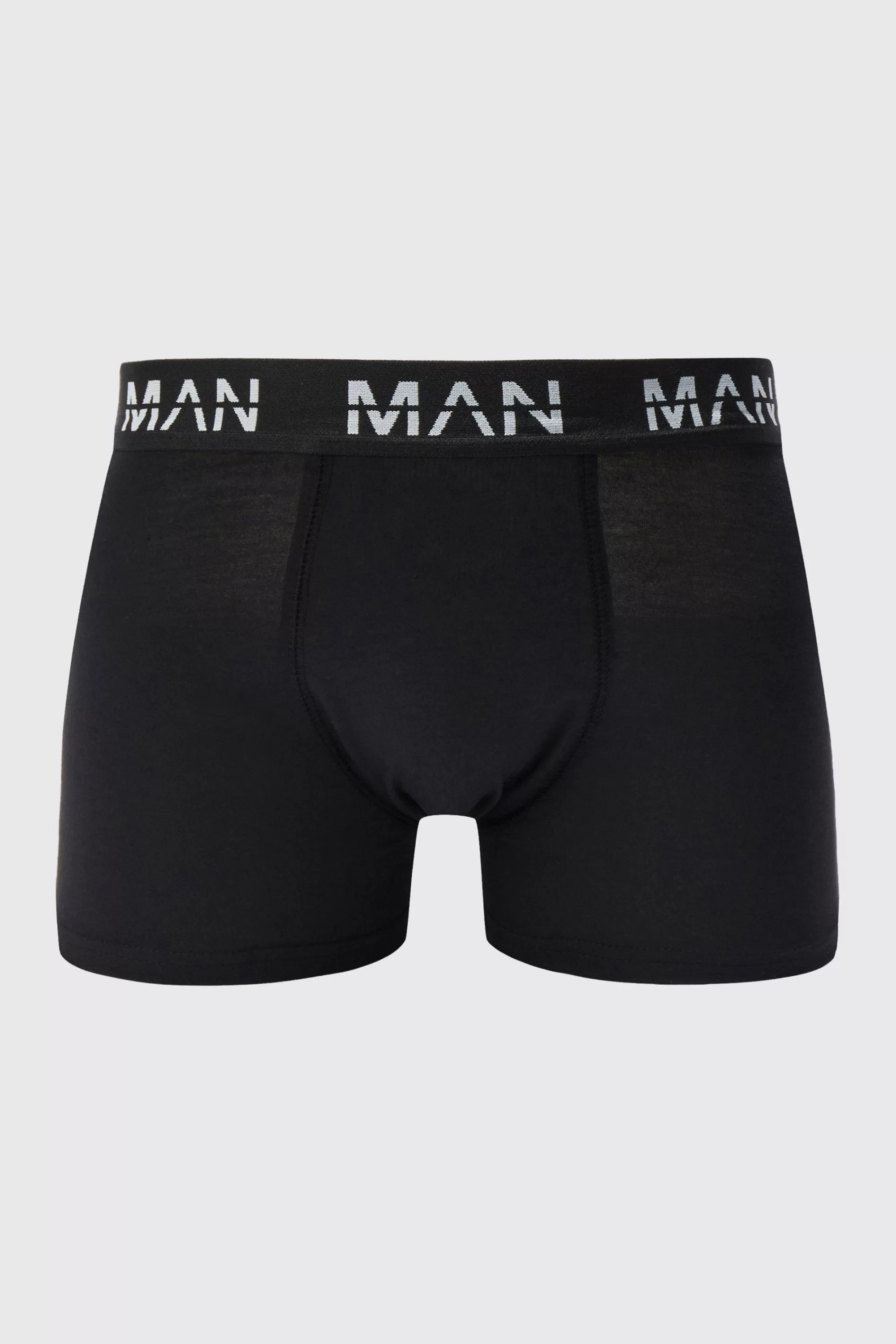 boohooMAN 5 Pack Man Dash Repeat Classic Trunks | UK