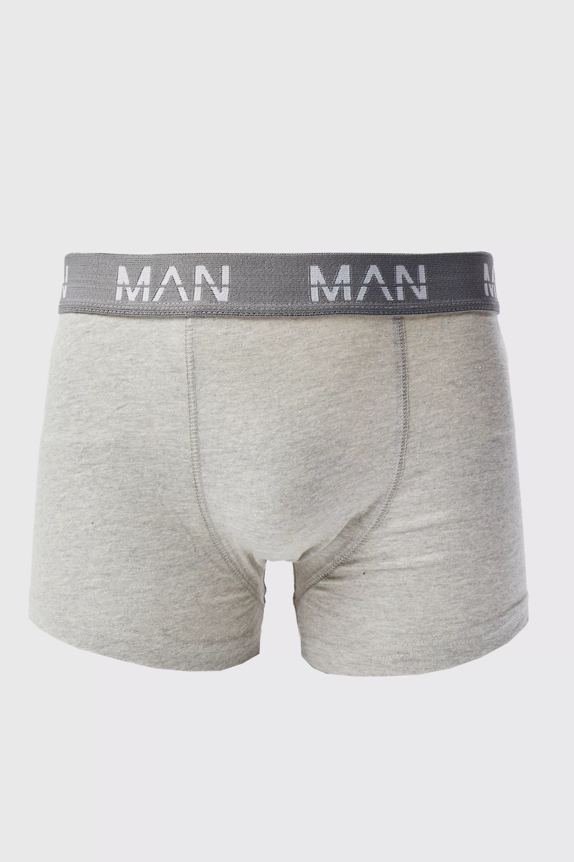 boohooMAN 5 Pack Man Mixed Colour Trunks | UK