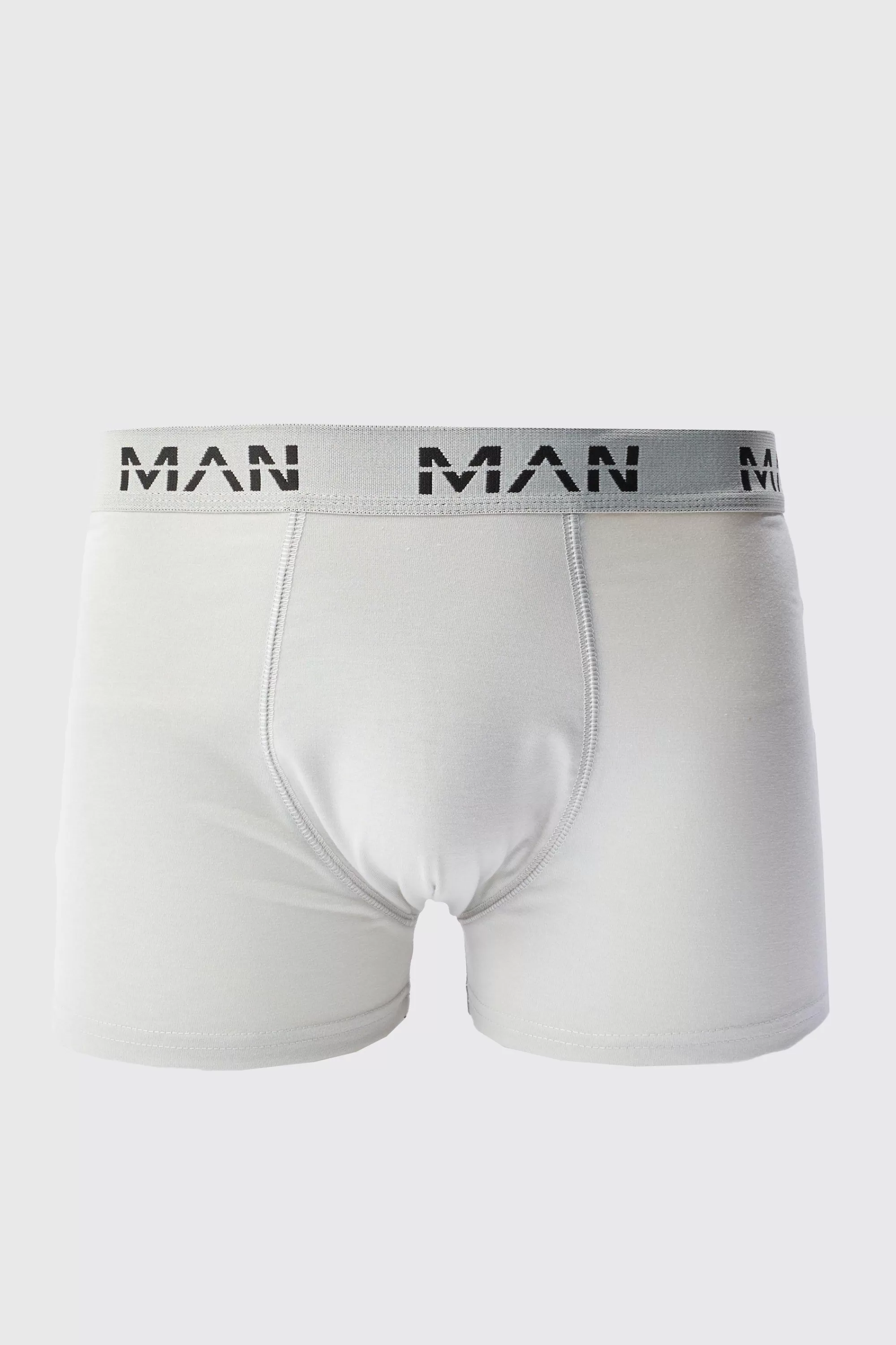 boohooMAN 5 Pack Man Mixed Colour Trunks | UK