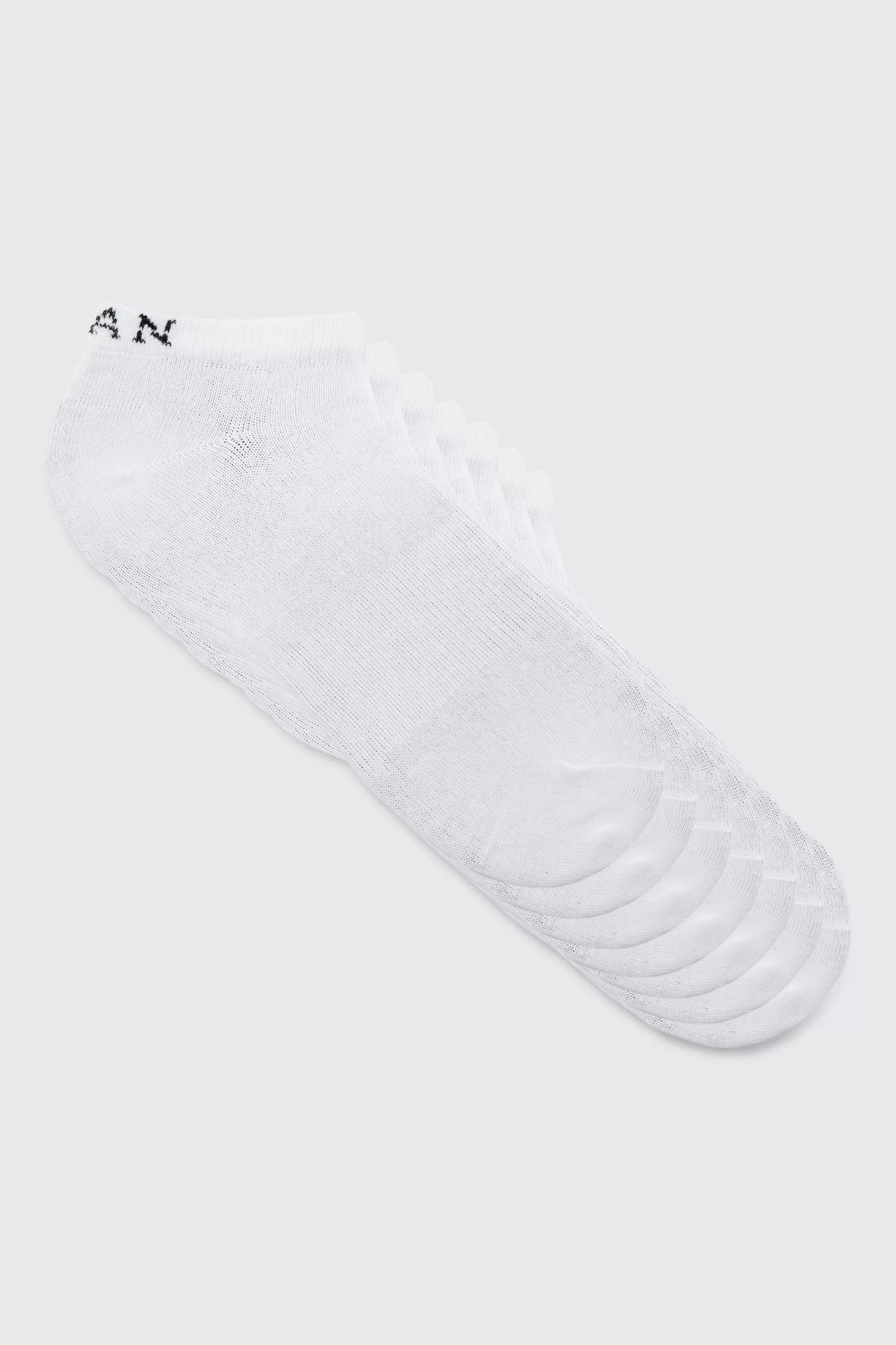 boohooMAN 7 Pack Man Trainer Socks | UK