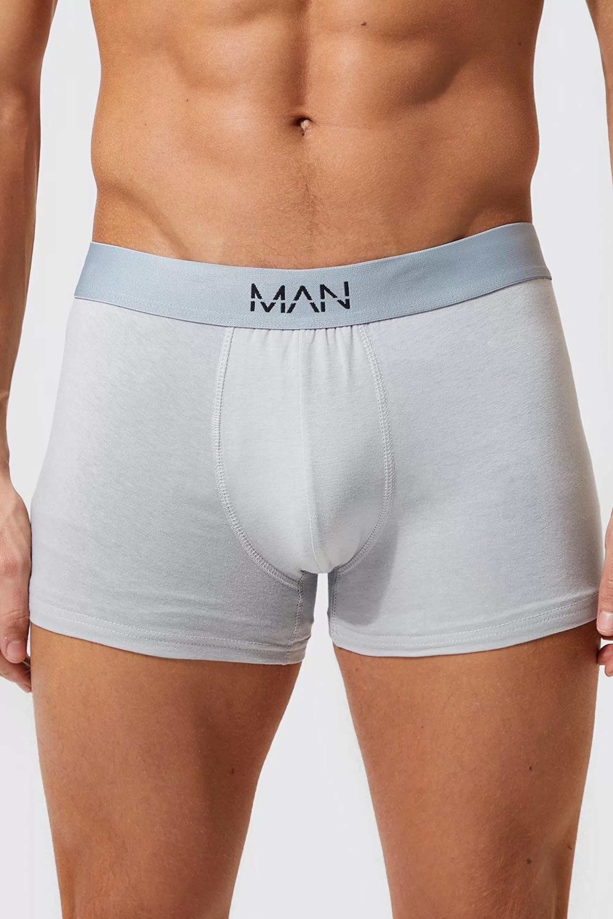 boohooMAN 7 Pack Mixed Colour Man Trunks | UK