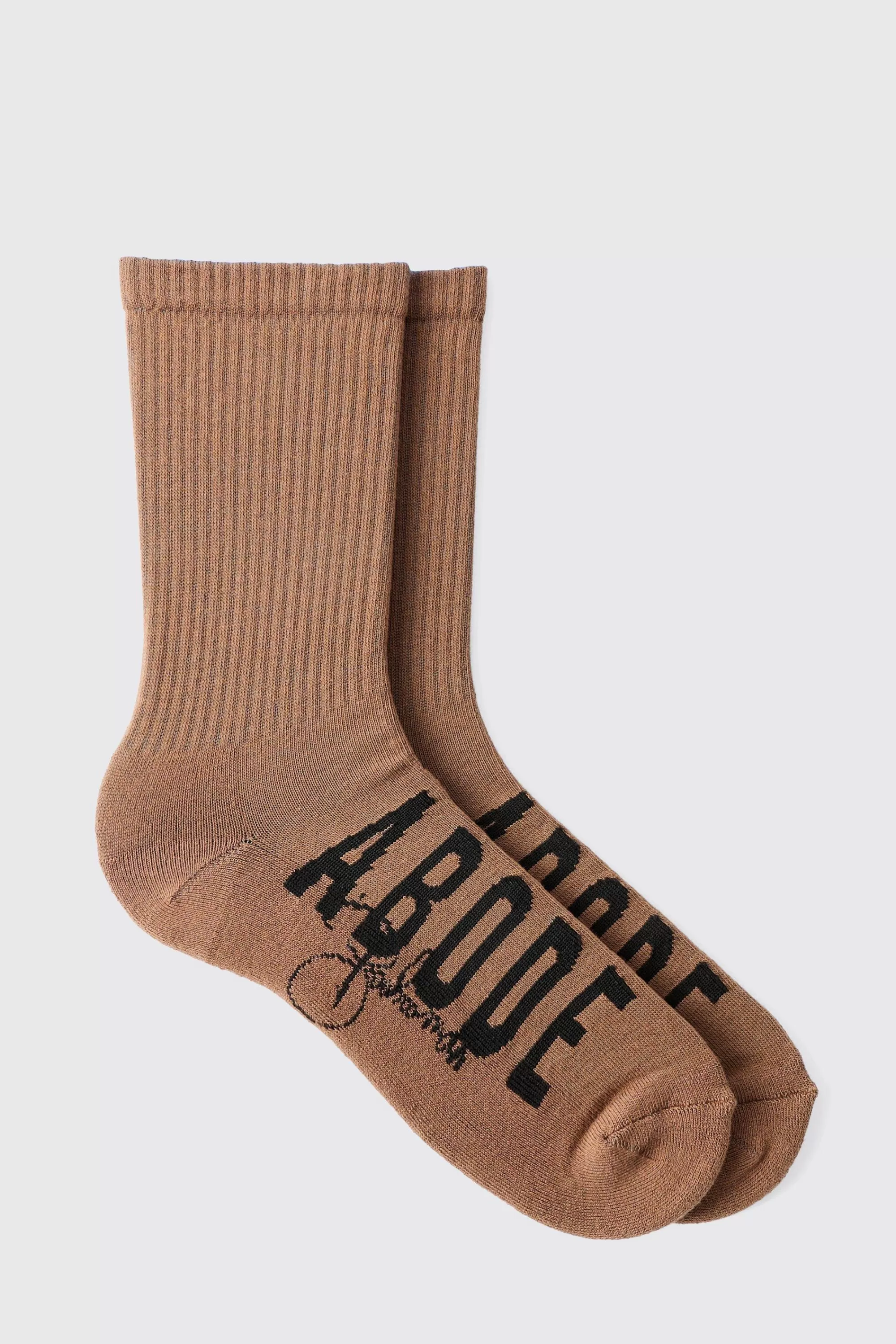 boohooMAN Abode Jacquard Socks | UK
