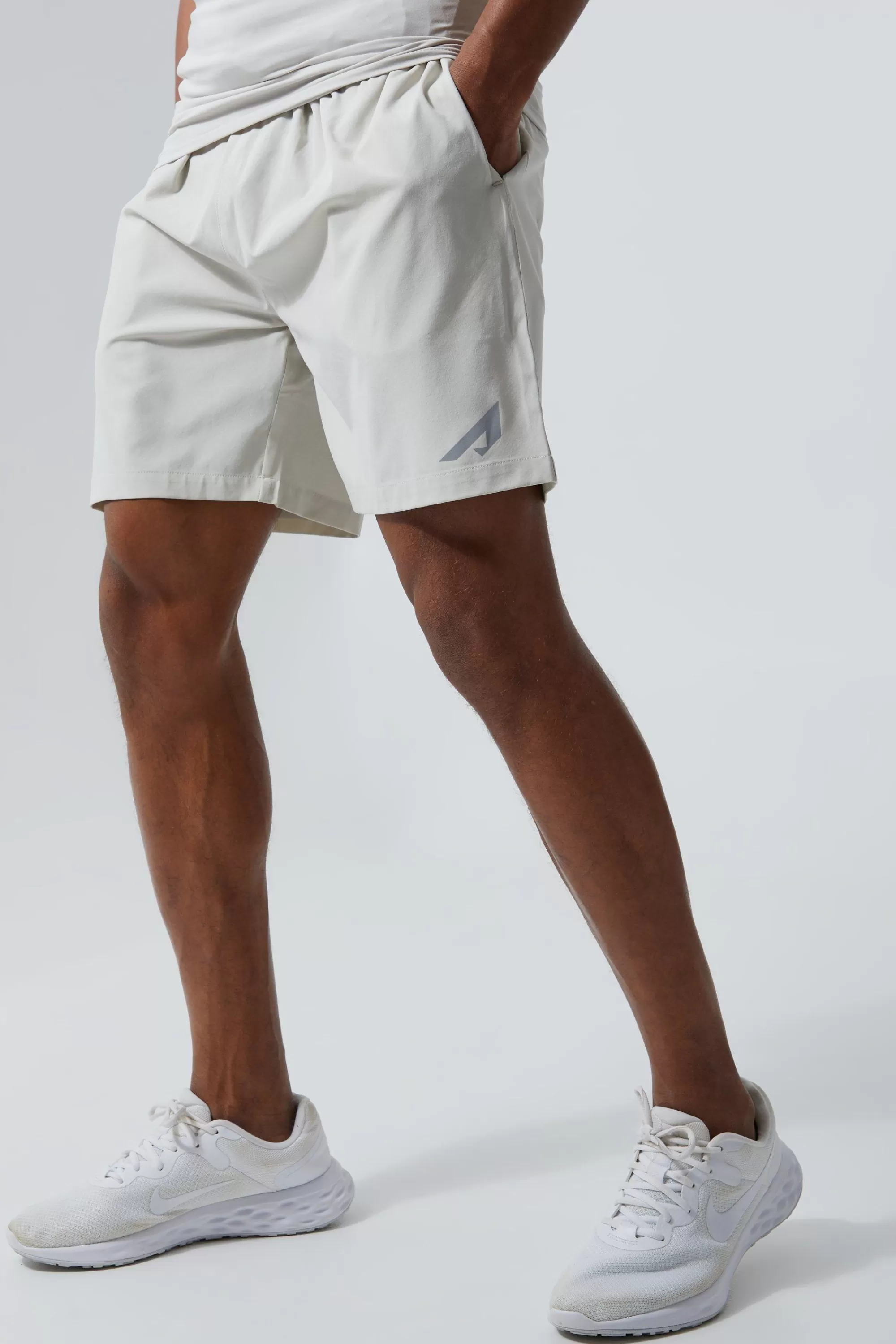 boohooMAN Active 7 Inch Fast Dry Shorts | UK