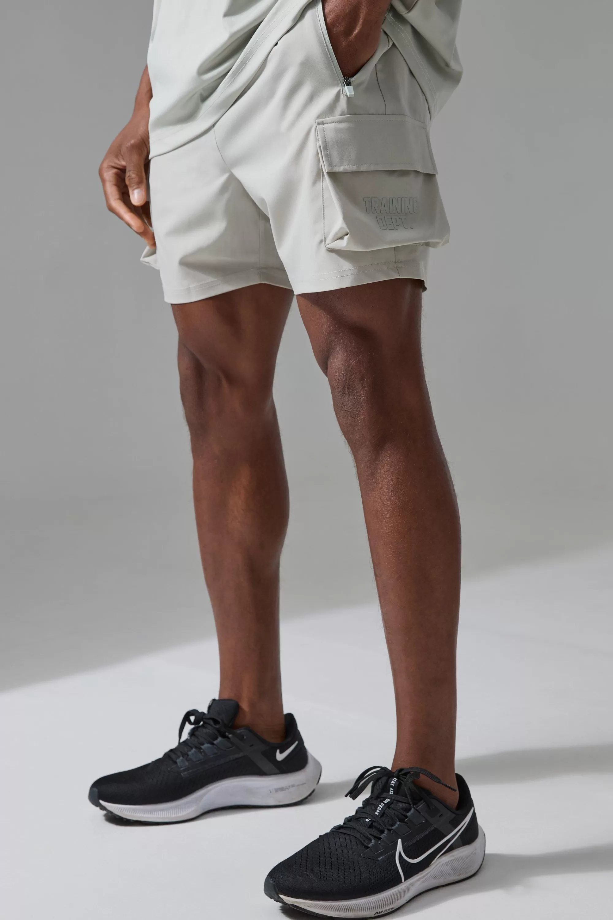 boohooMAN Active Training Dept Cargo Short | UK