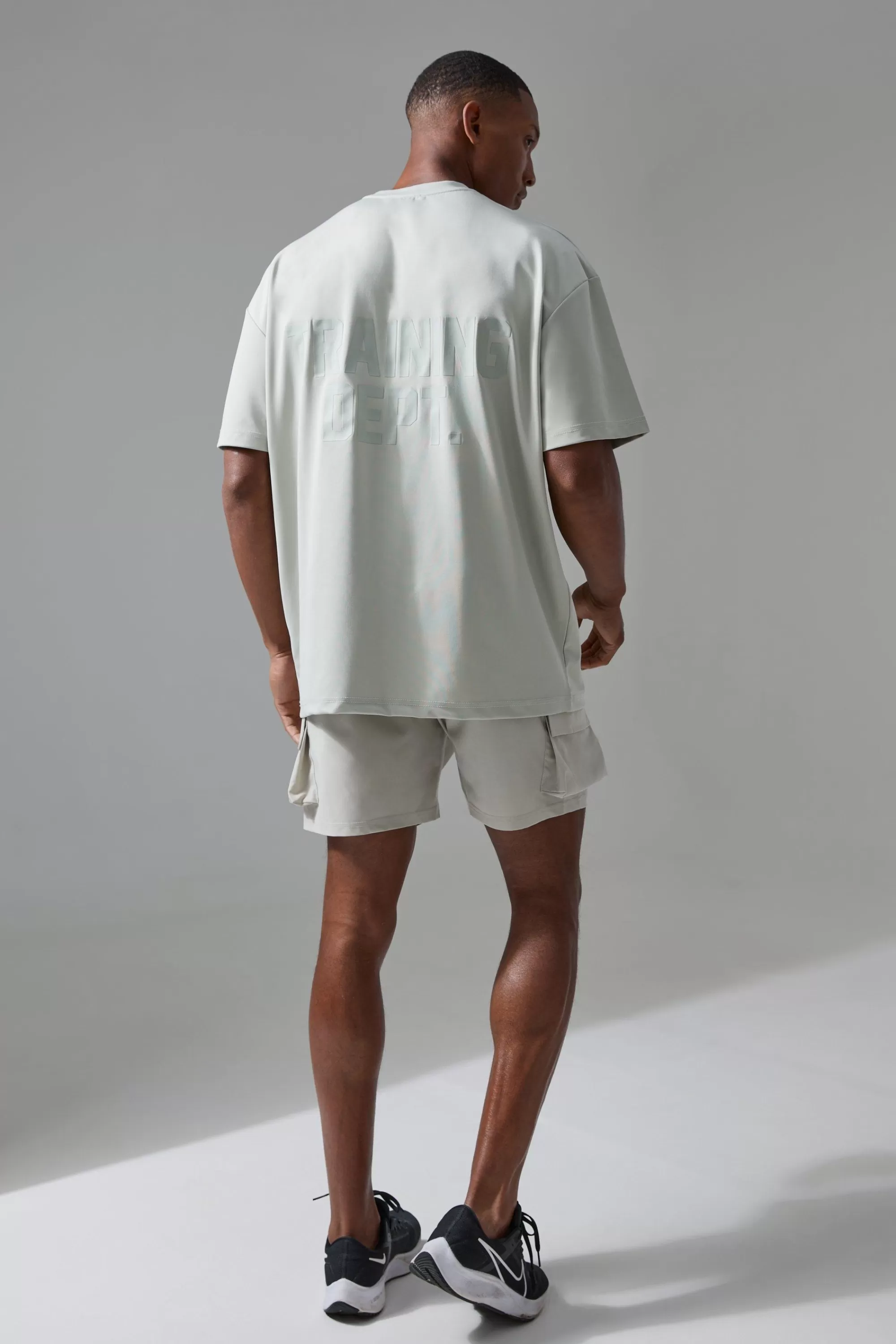 boohooMAN Active Training Dept Cargo Short | UK