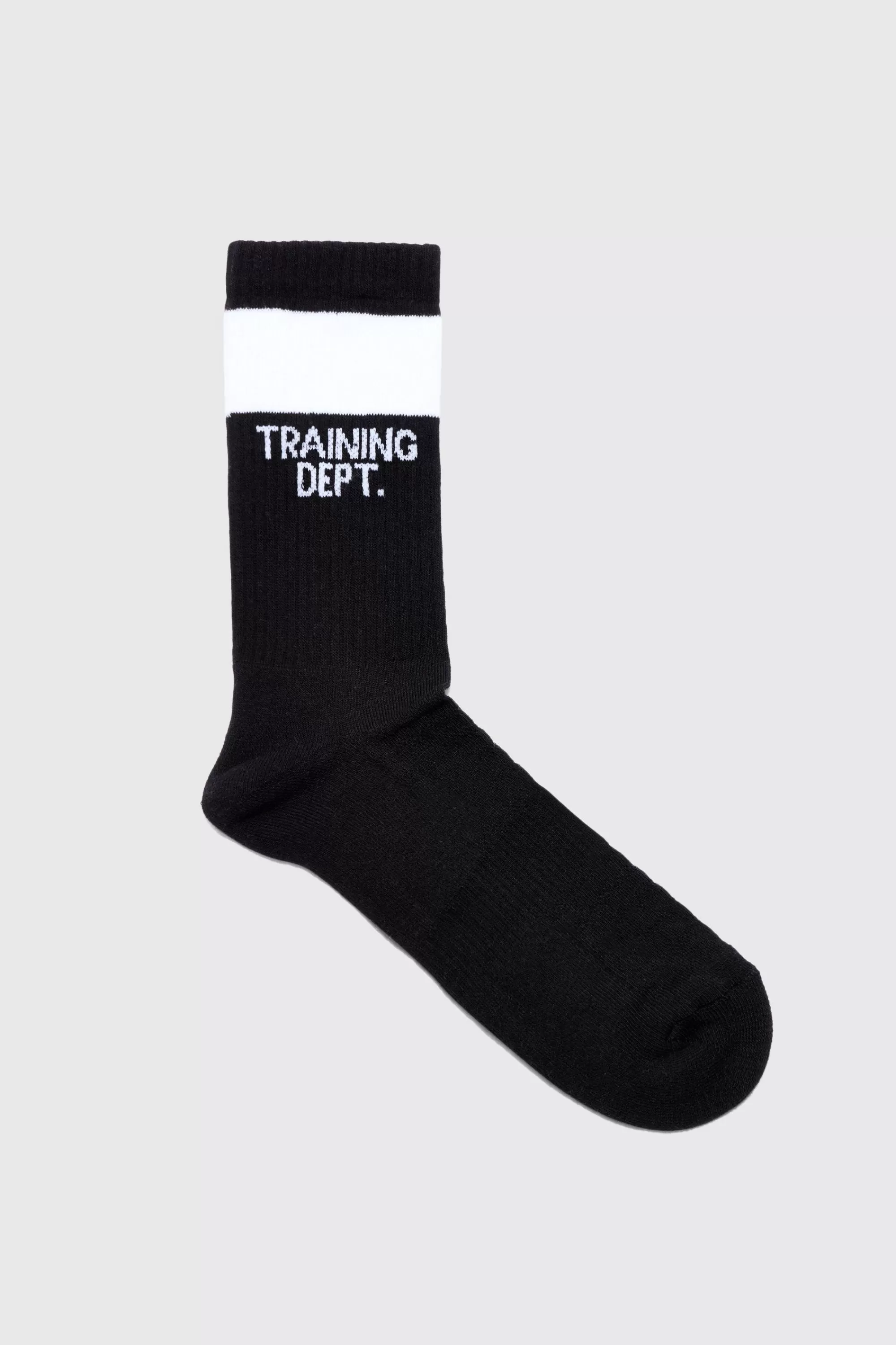 boohooMAN Active Training Dept Cushioned Crew 3 Pack Socks | UK