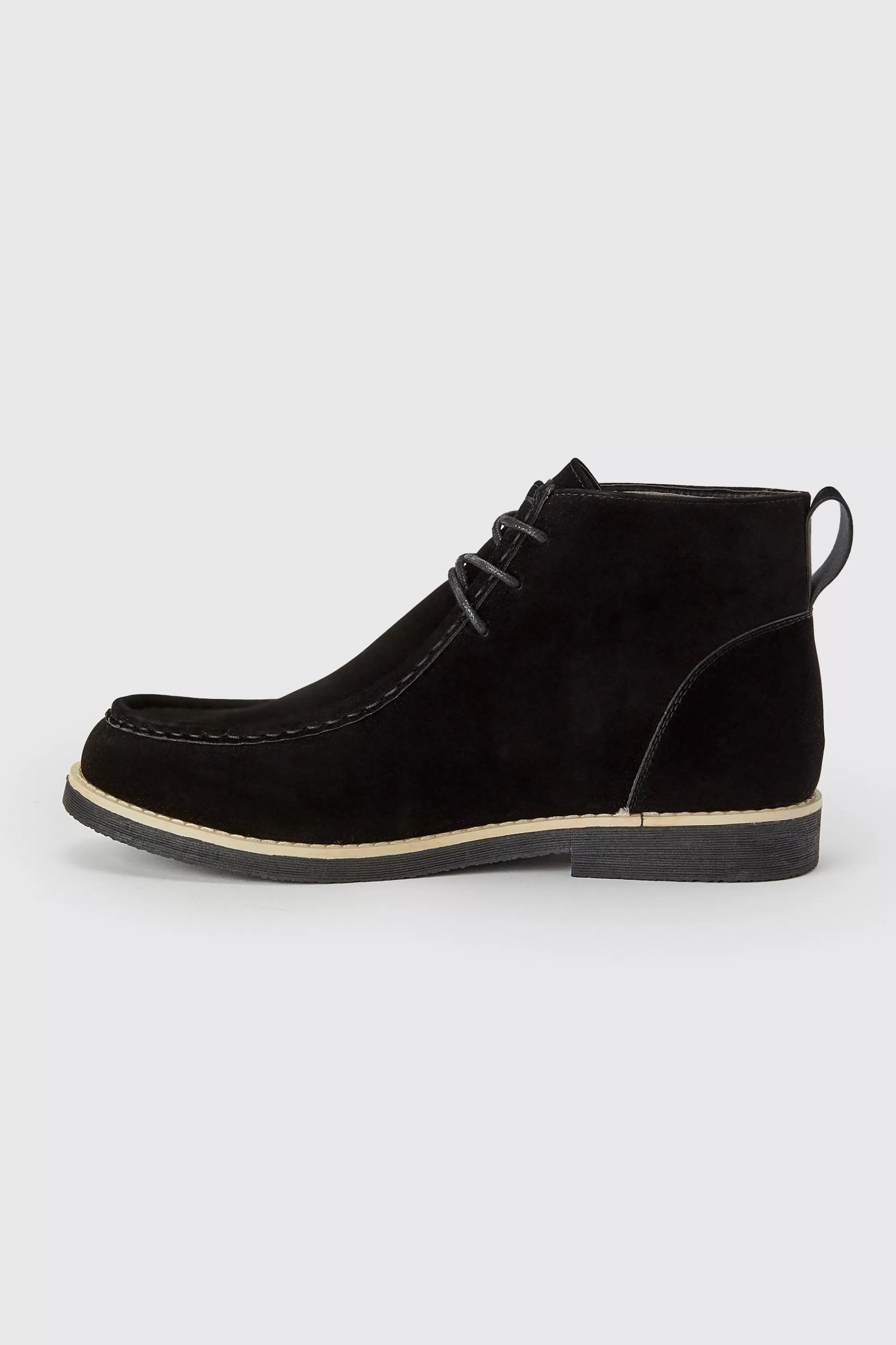 boohooMAN Apron Front Desert Boot | UK