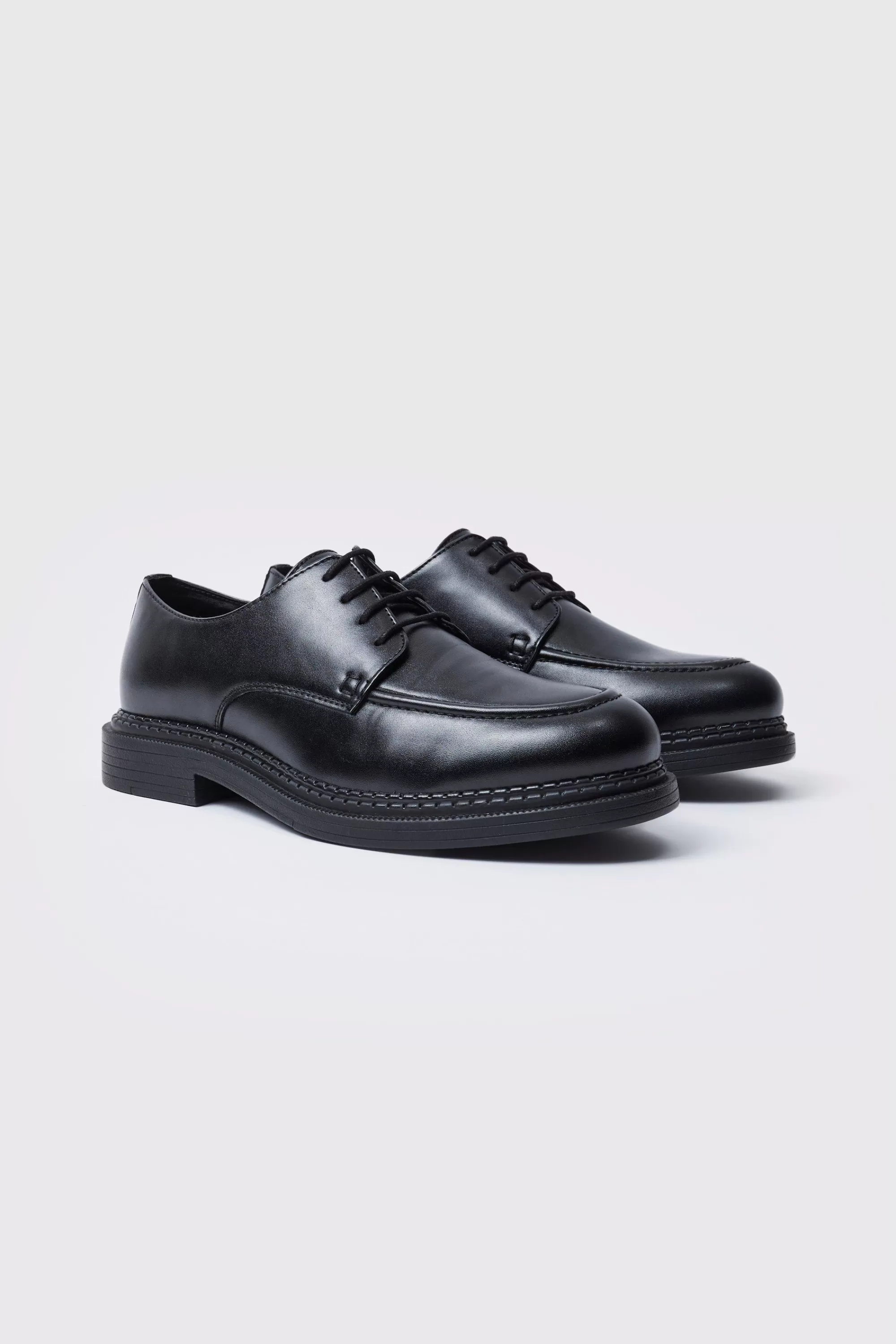 boohooMAN Apron Front Smart Shoe | UK