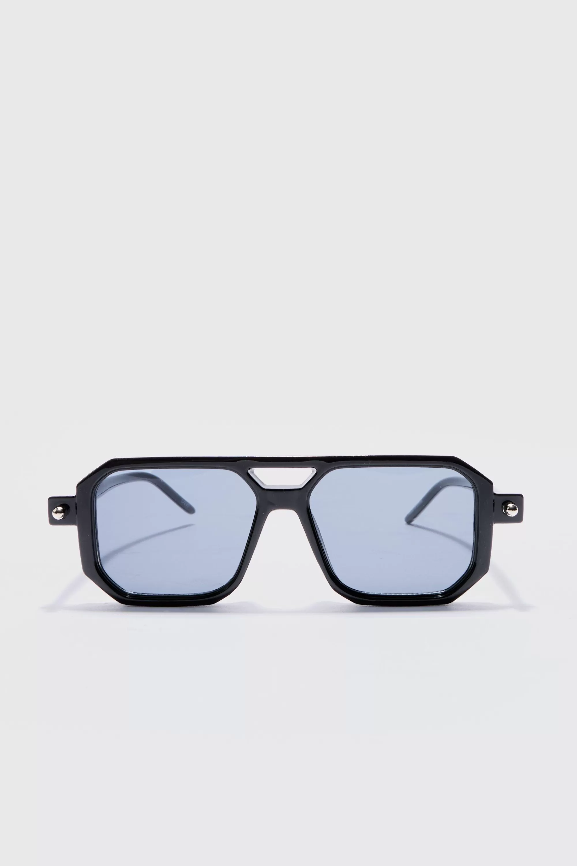 boohooMAN Aviator Sunglasses In | UK