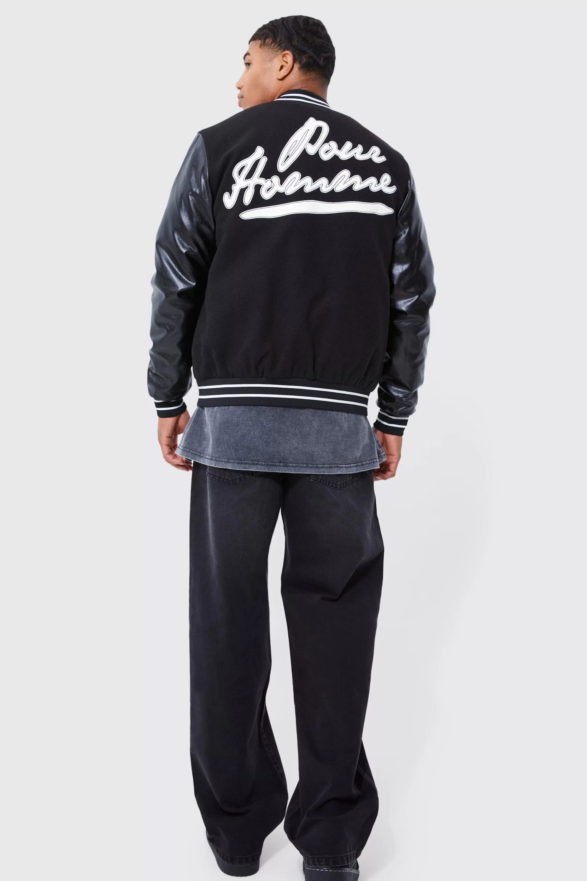 boohooMAN Baggy Fit Jeans | UK