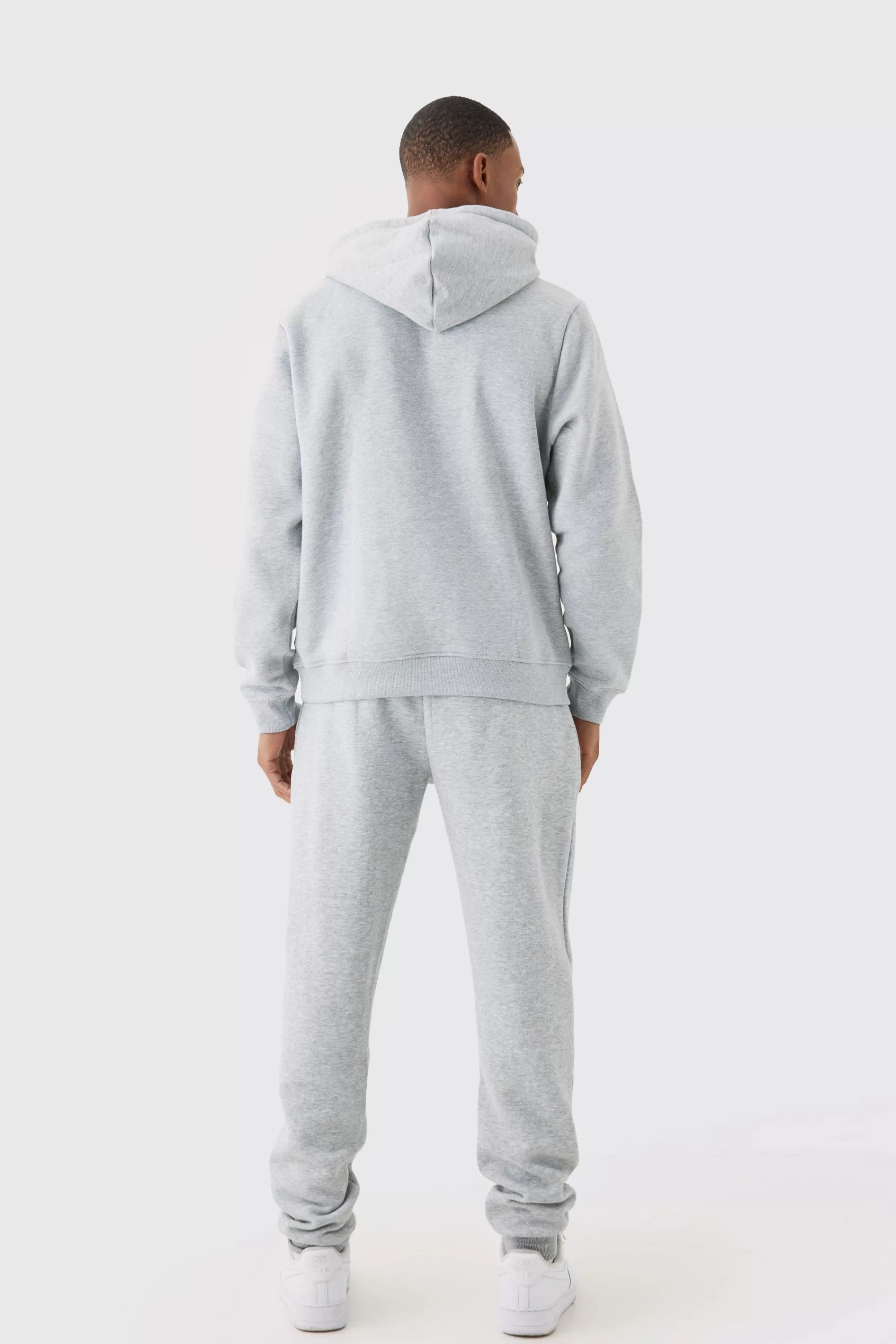 boohooMAN Basic Over The Head Hoodie | UK