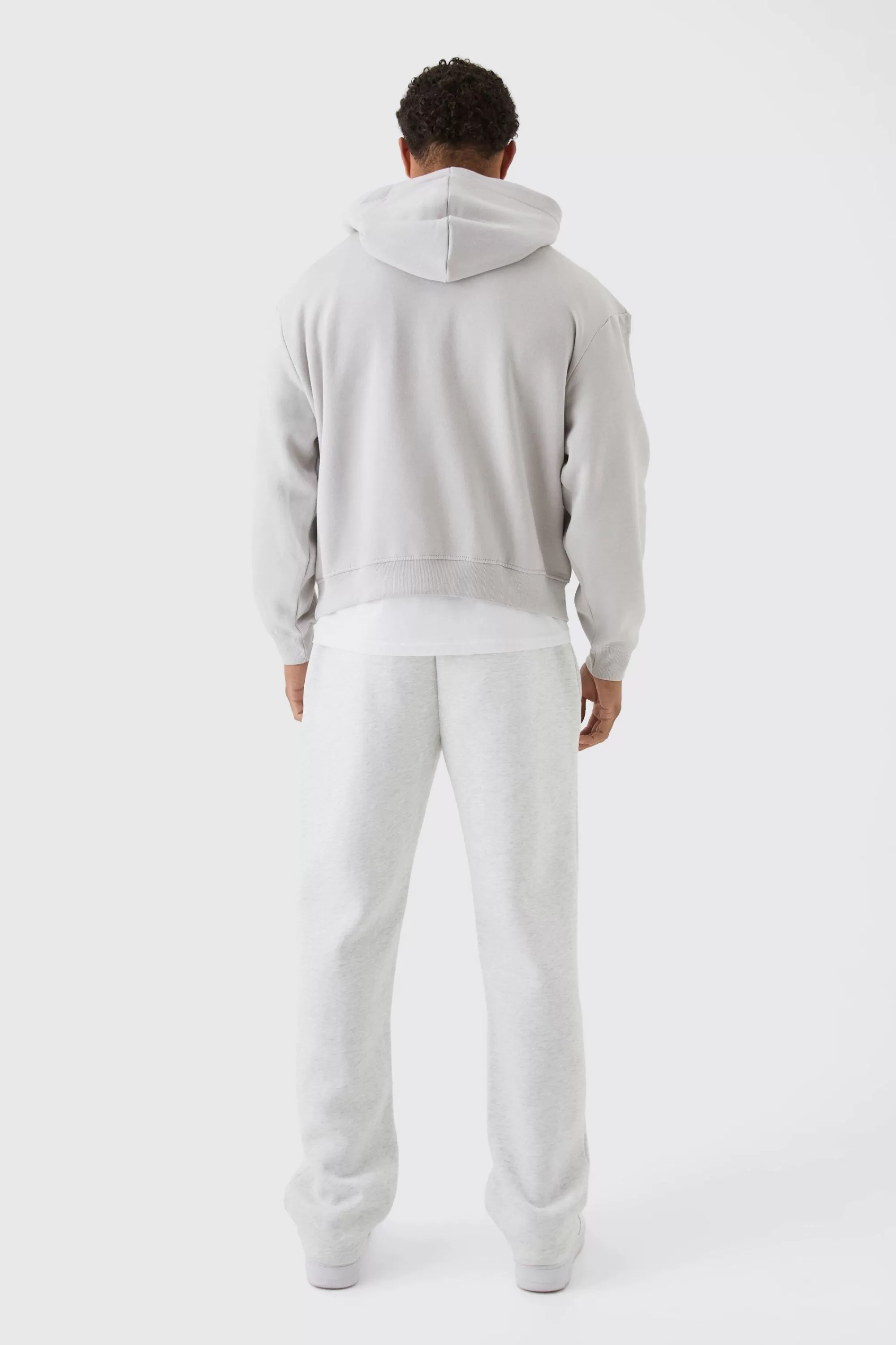 boohooMAN Basic Oversized Boxy Hoodie | UK