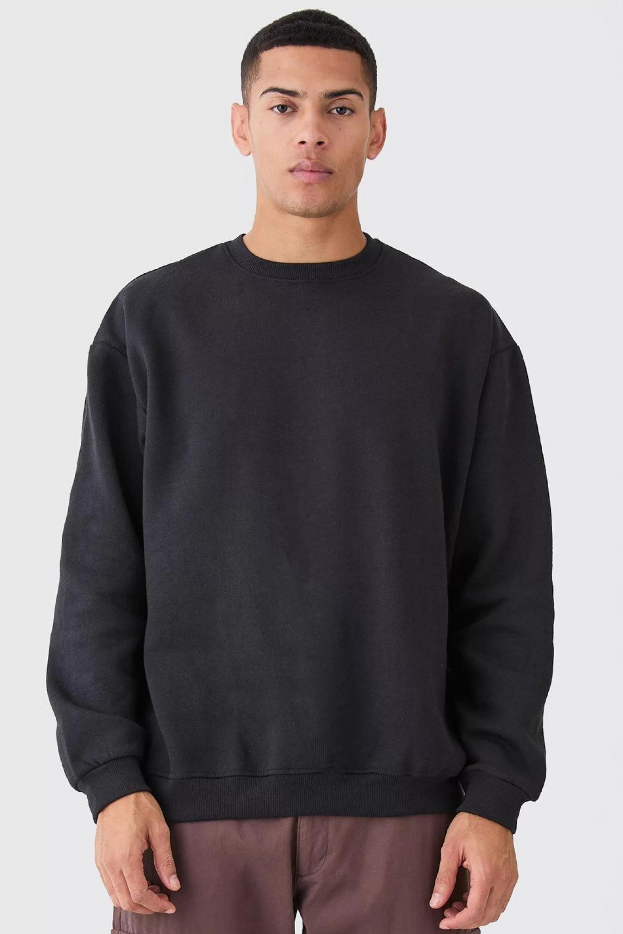 boohooMAN Basic Oversized Sweatshirt | UK