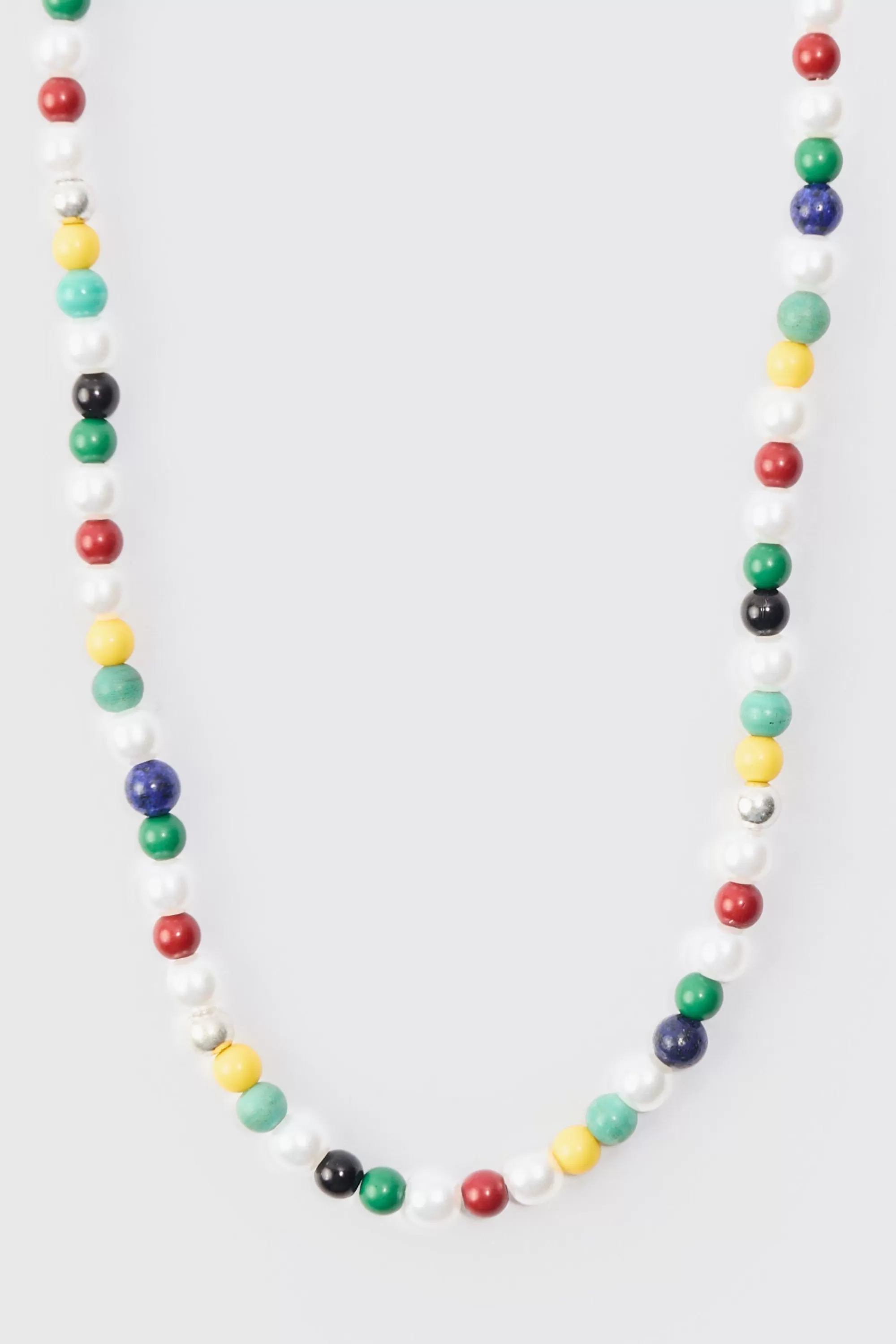 boohooMAN Beaded Necklace | UK