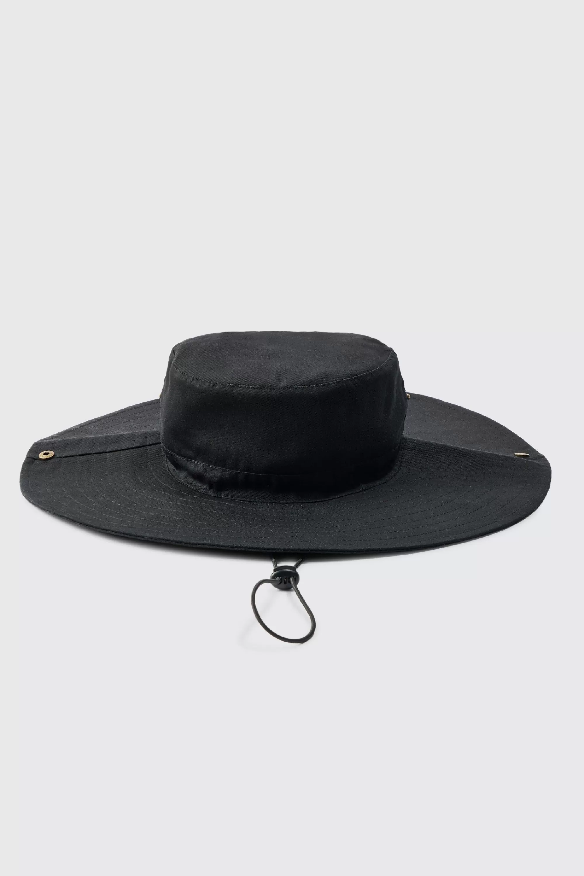 boohooMAN BM Wide Brim Bucket Hat In | UK