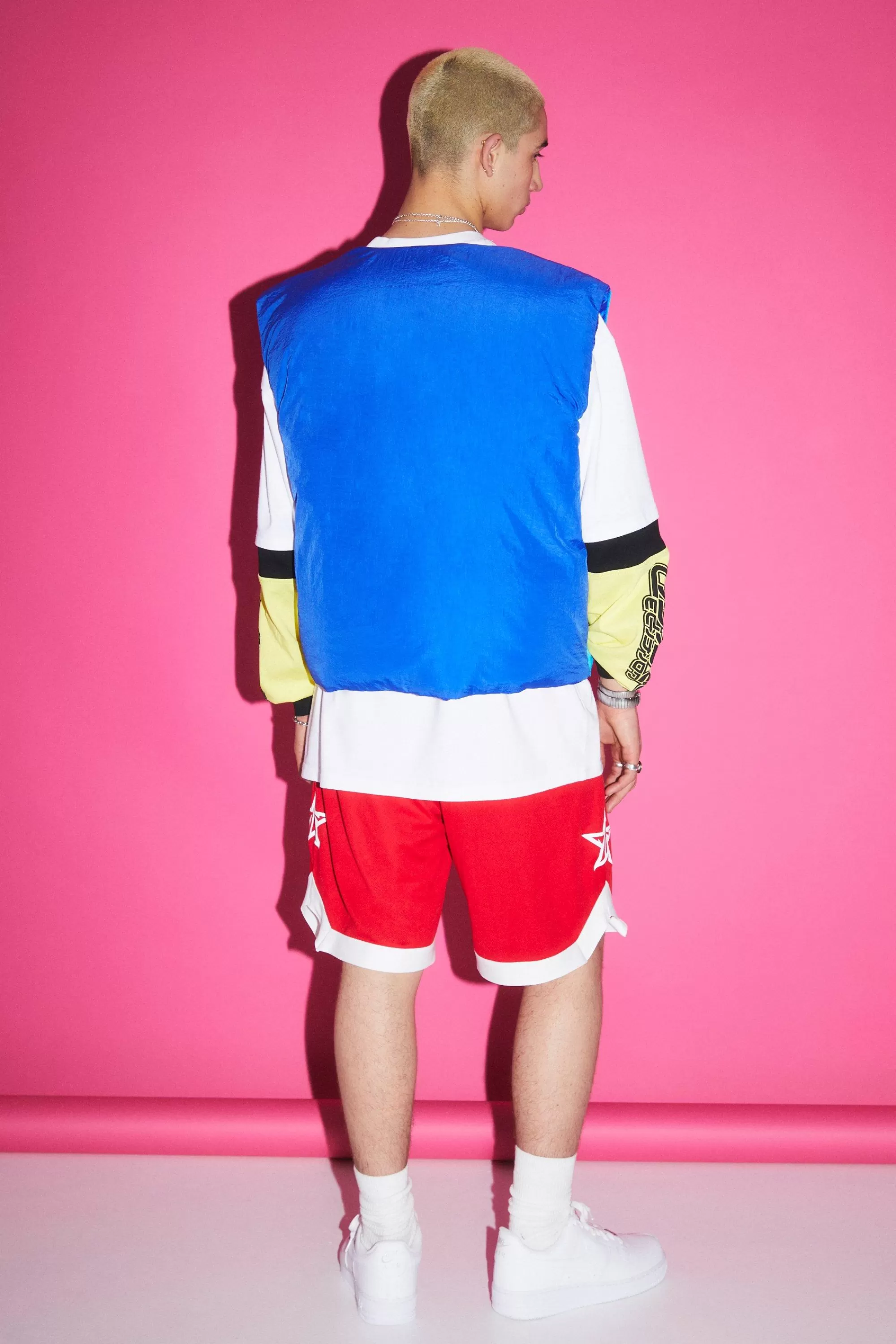 boohooMAN Boxy Fit Padded Gilet | UK