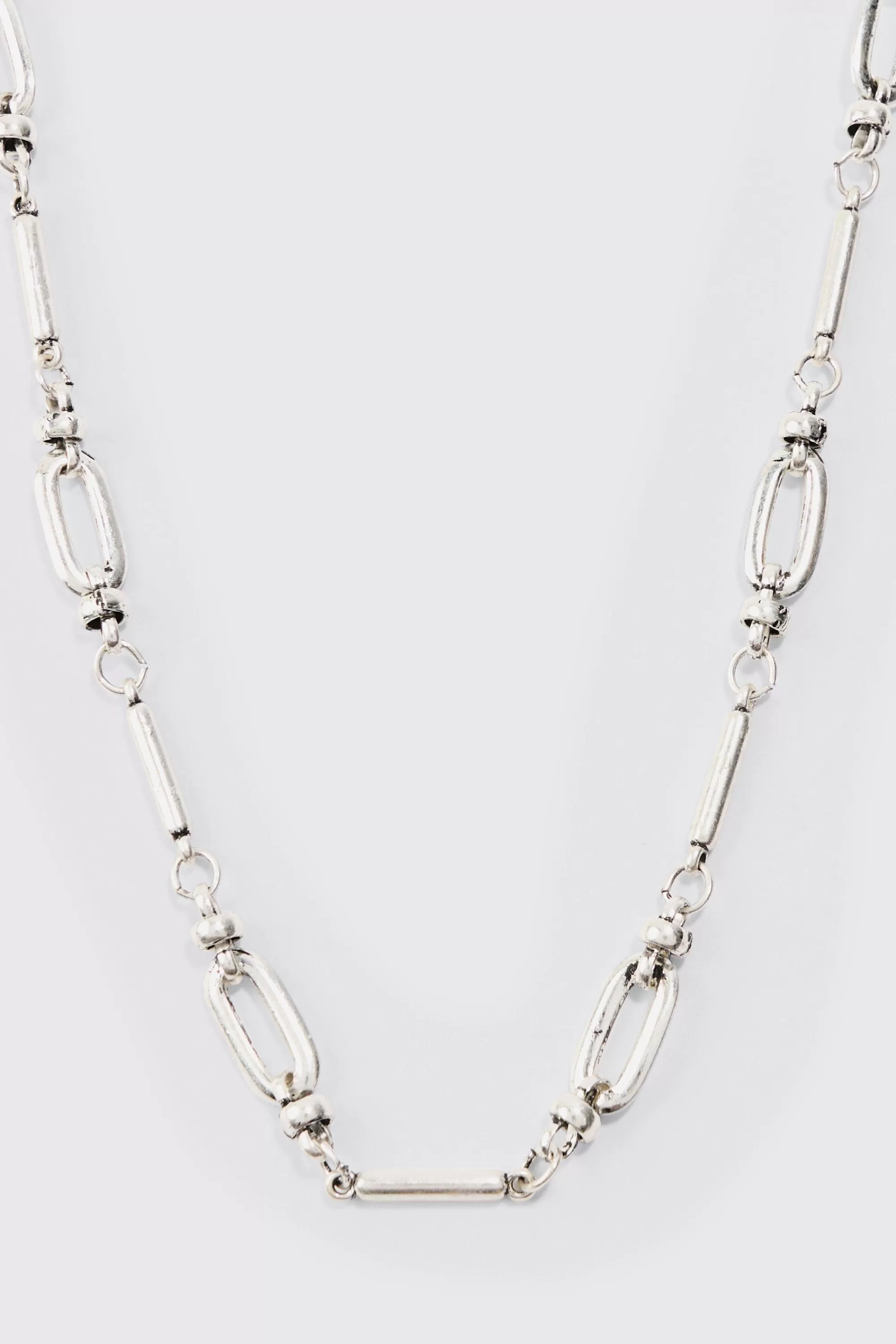 boohooMAN Chain Link Detail Necklace | UK