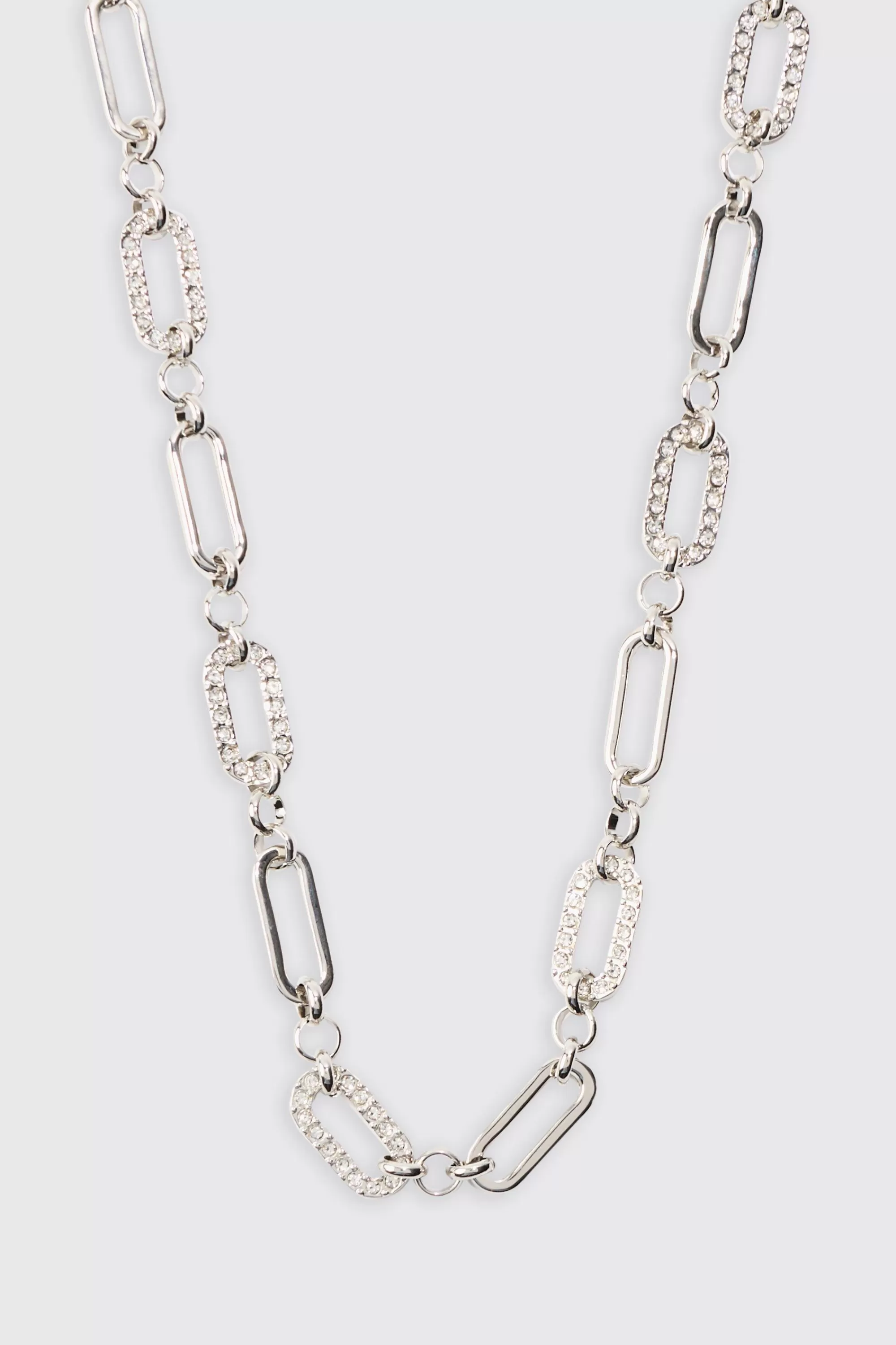 boohooMAN Chain Link Necklace In | UK