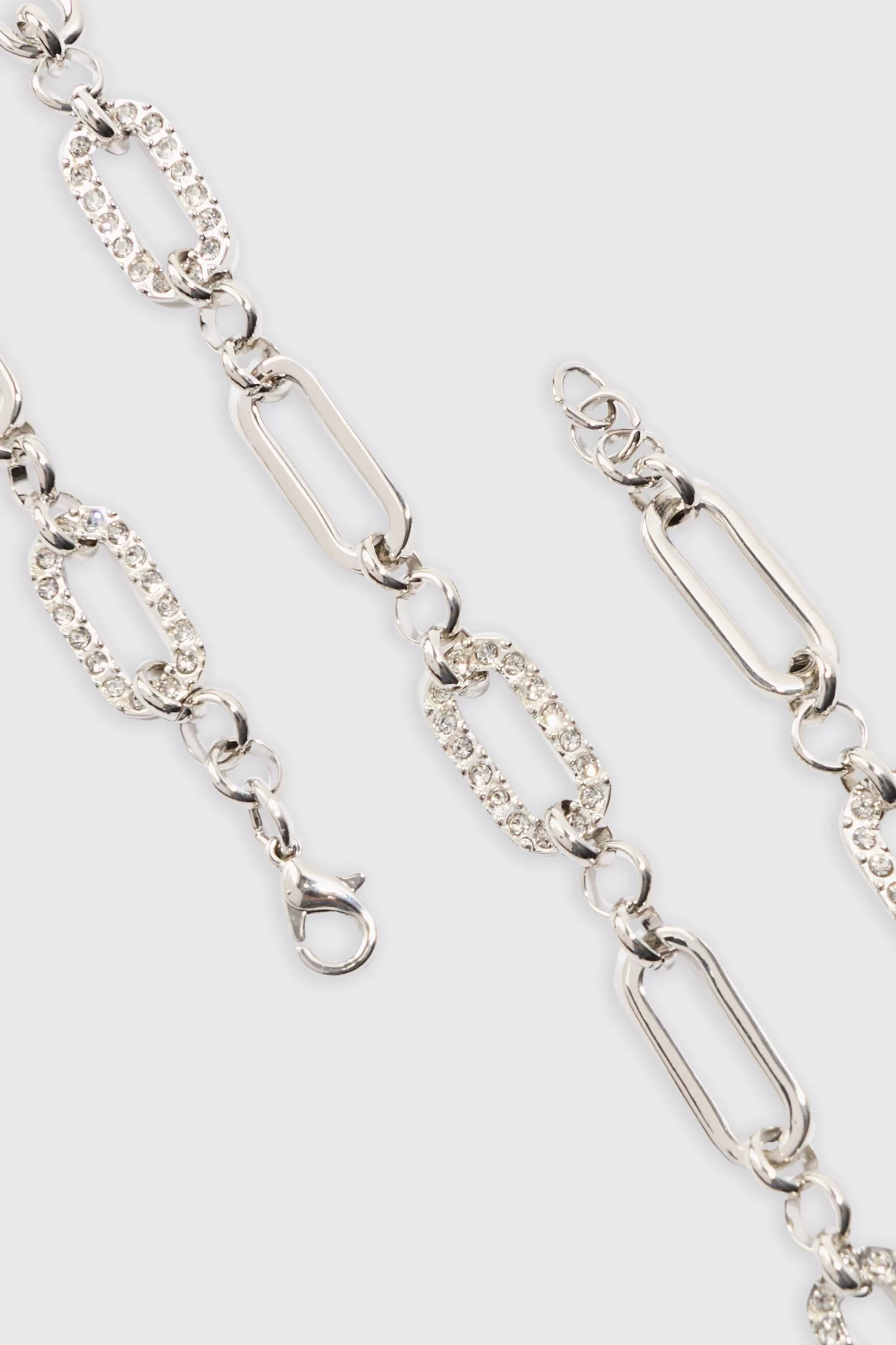 boohooMAN Chain Link Necklace In | UK