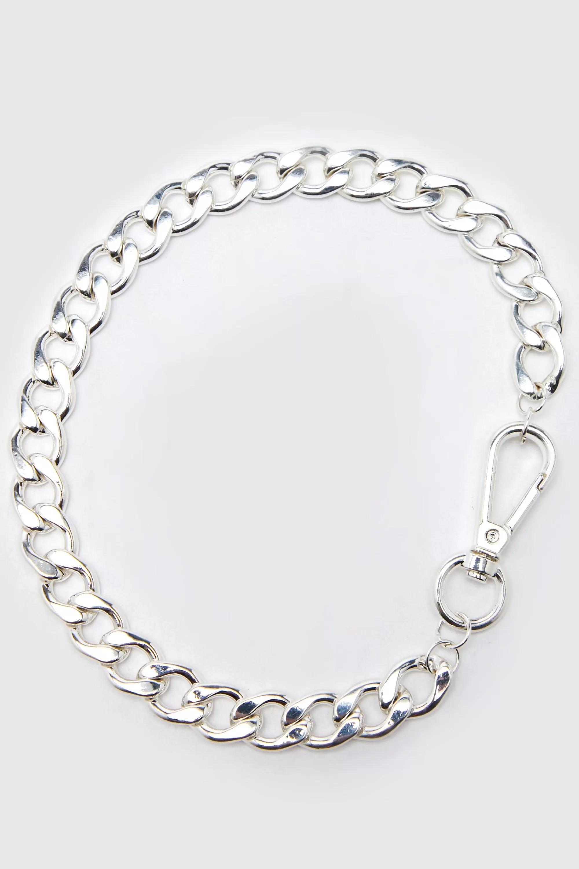 boohooMAN Chunky Chain Clip Necklace | UK