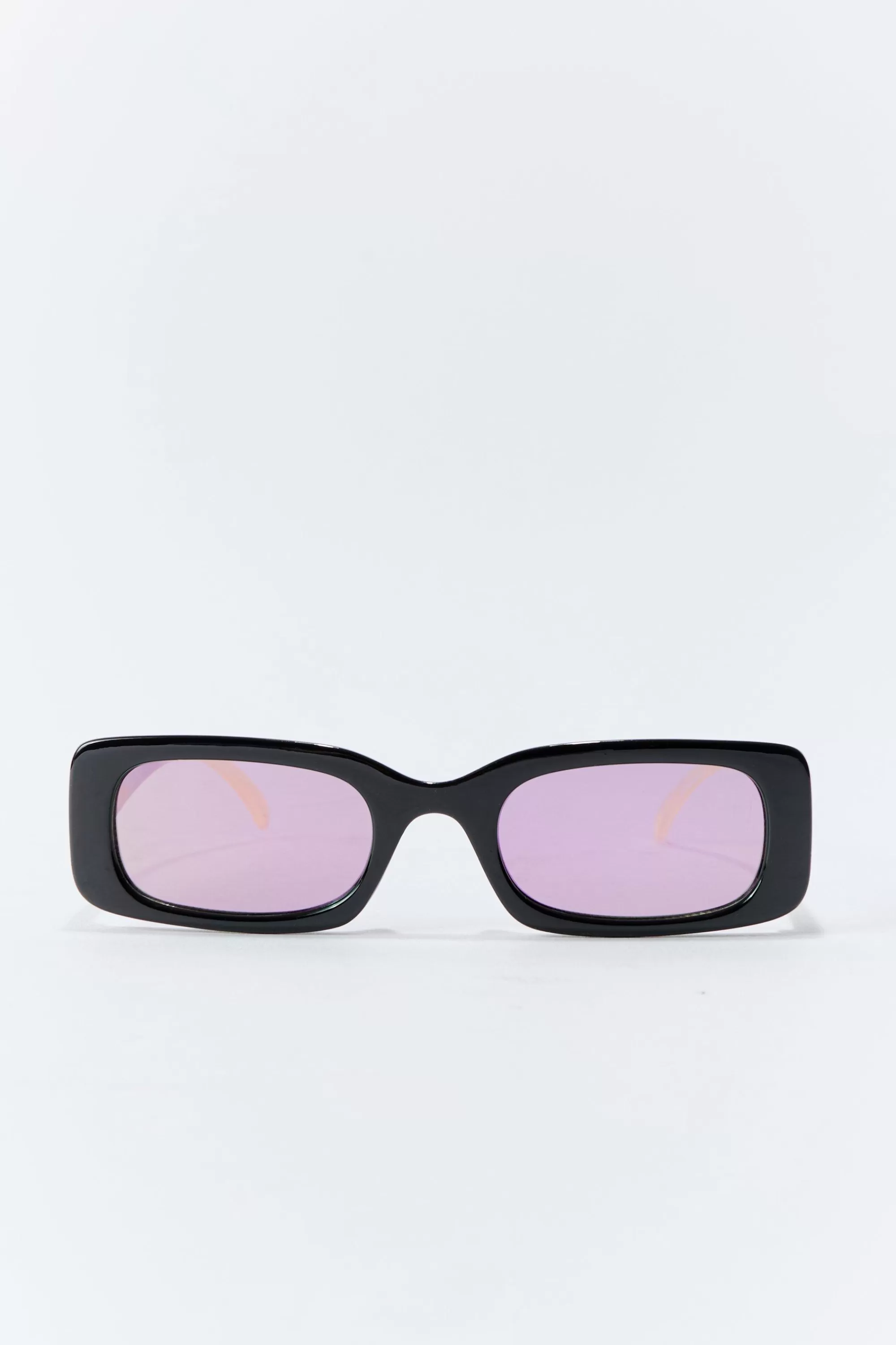 boohooMAN Chunky Ombre Frame Sunglasses In Yellow | UK