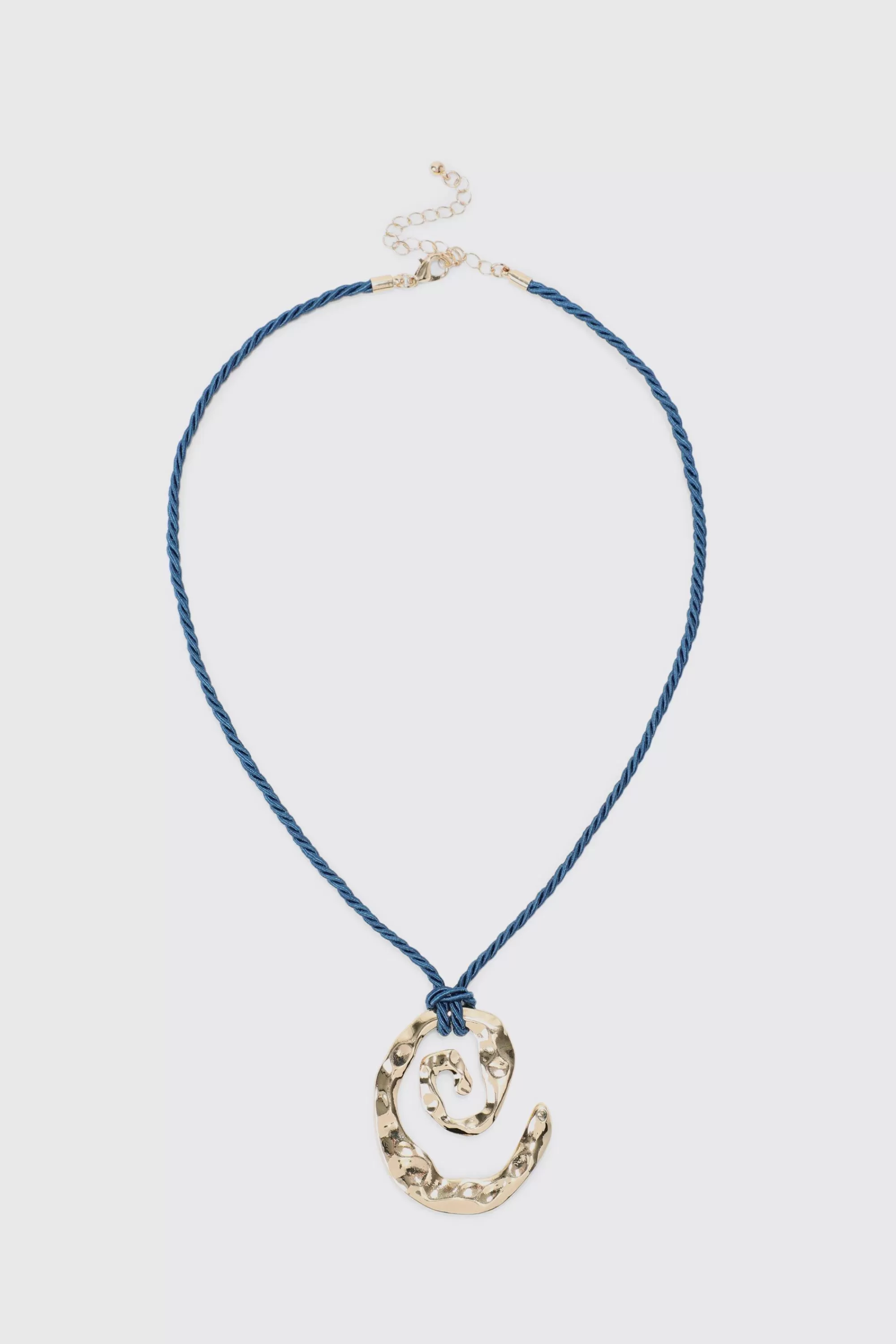 boohooMAN Chunky Pendant Necklace | UK