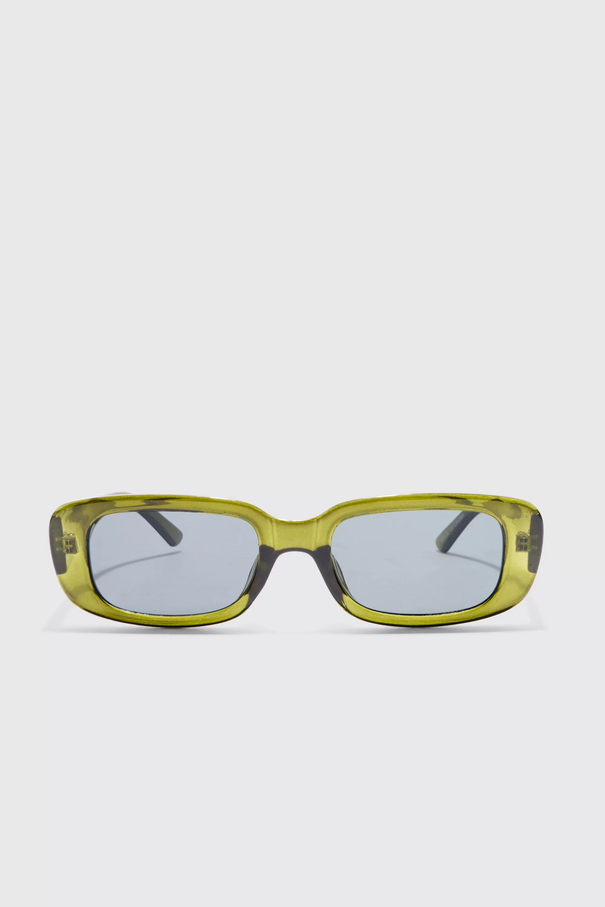 boohooMAN Chunky Smoke Lens Sunglasses In | UK