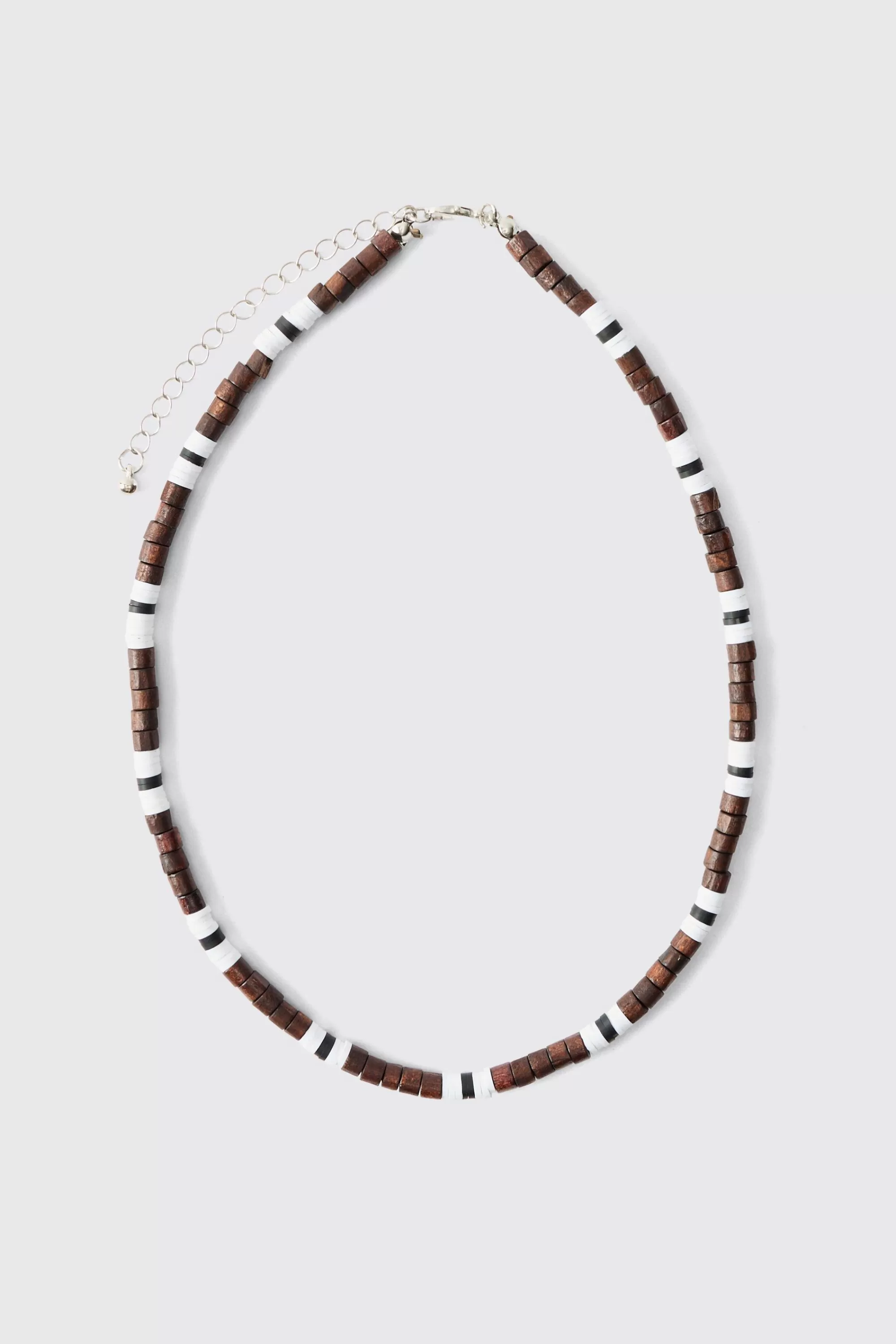 boohooMAN Colour Bead Necklace In | UK