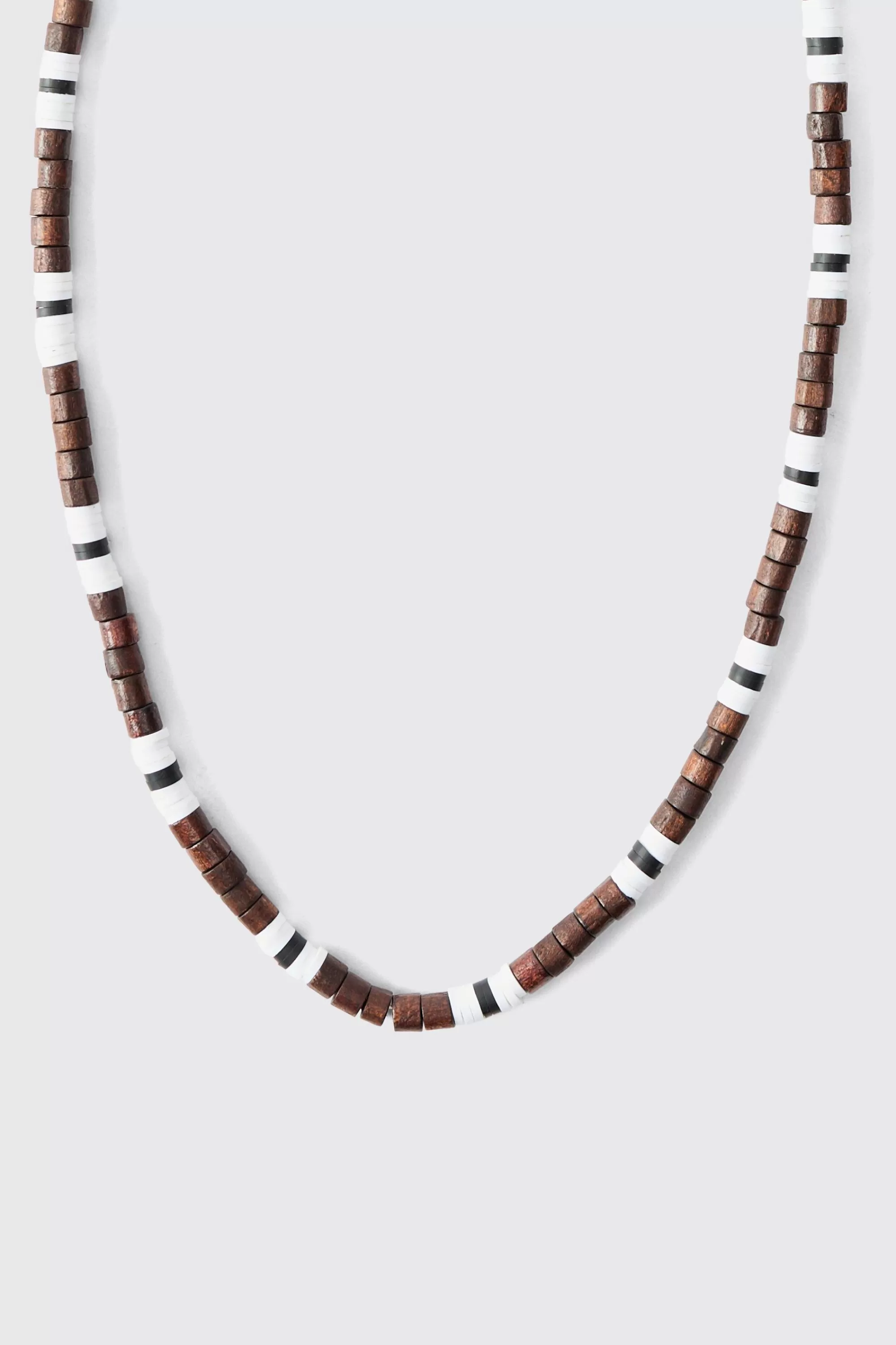 boohooMAN Colour Bead Necklace In | UK