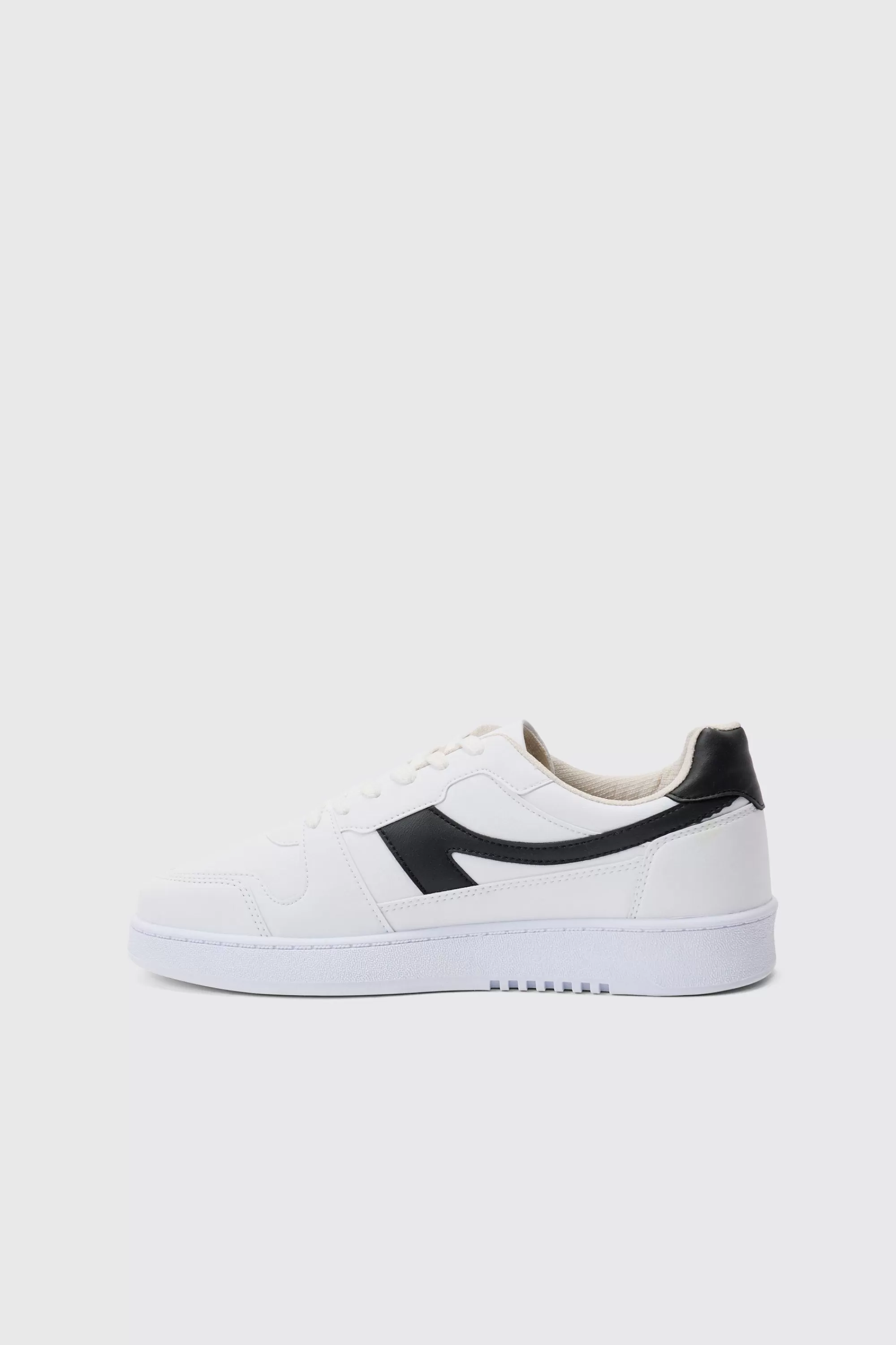 boohooMAN Contrast Panel Chunky Trainers In | UK