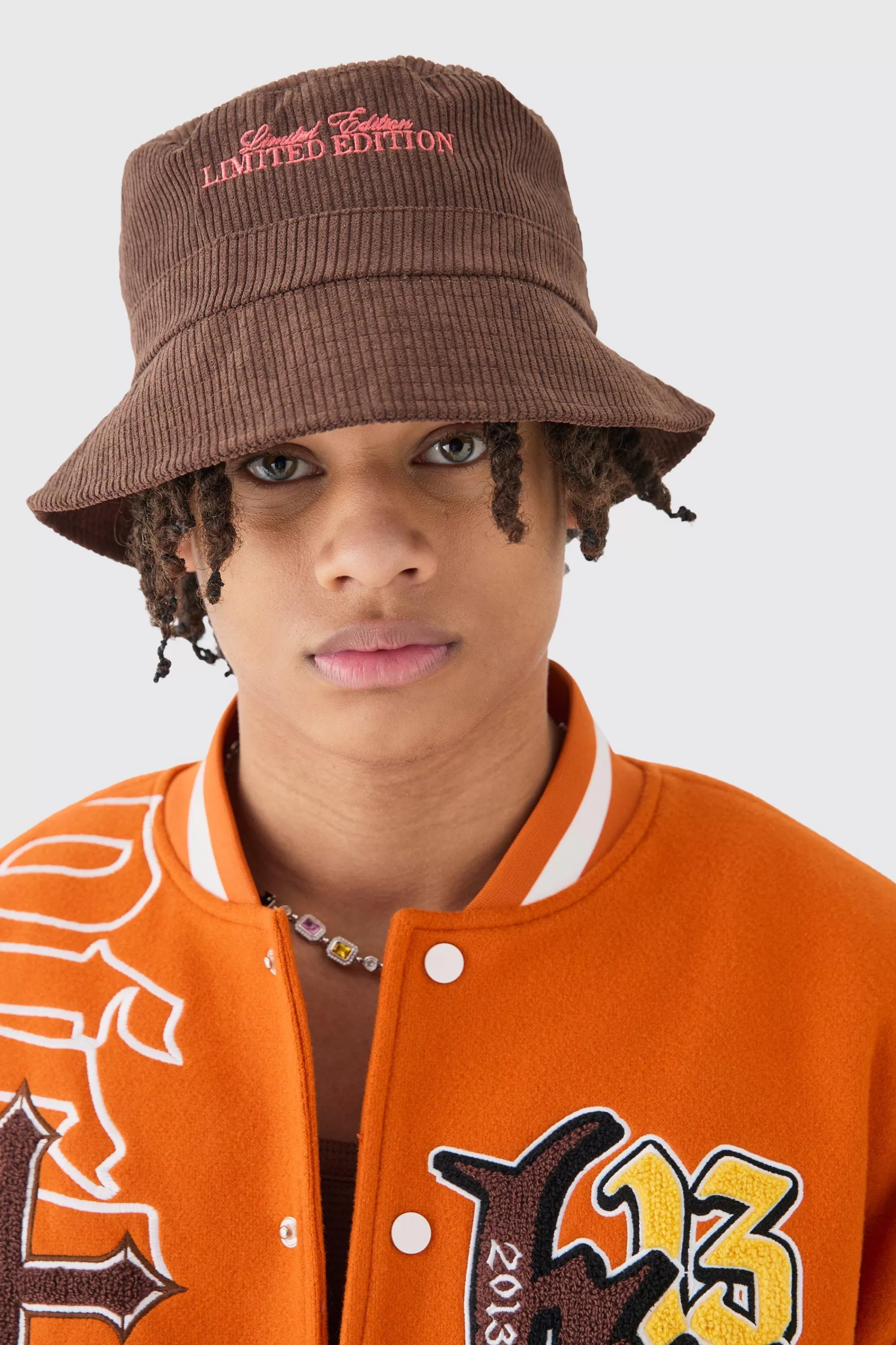 boohooMAN Corduroy Bucket Hat In | UK