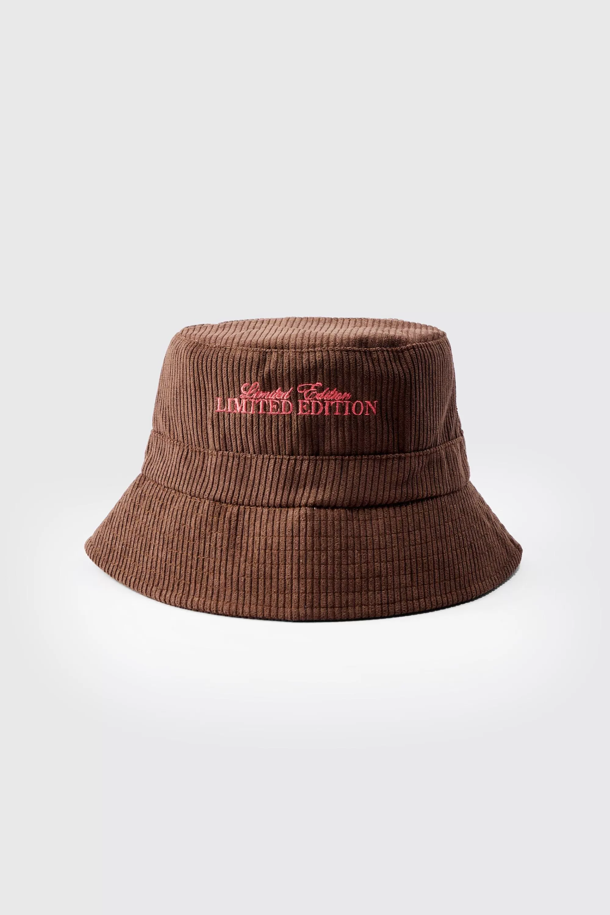 boohooMAN Corduroy Bucket Hat In | UK
