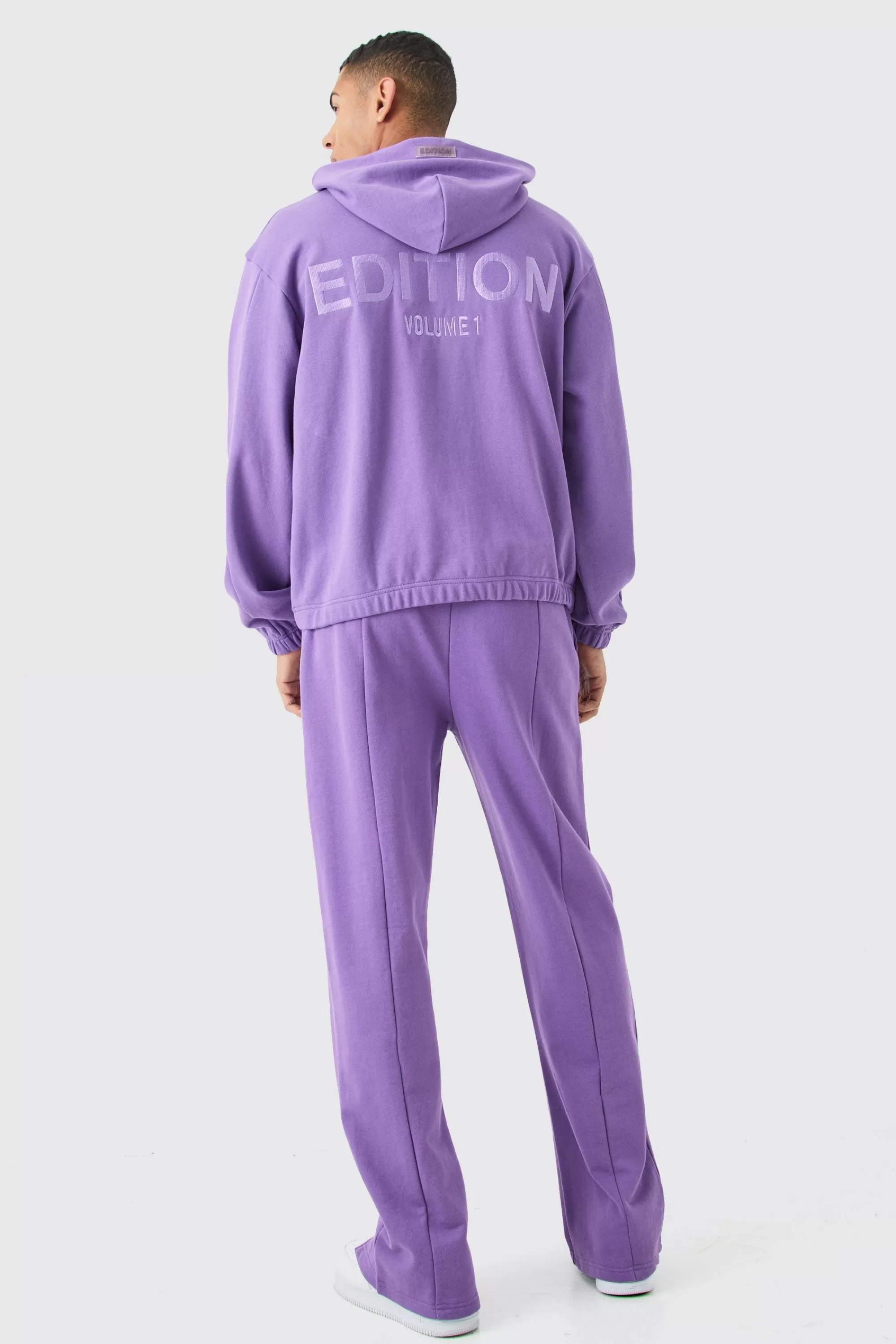 boohooMAN EDITION Oversized Boxy Heavyweight Hoodie | UK