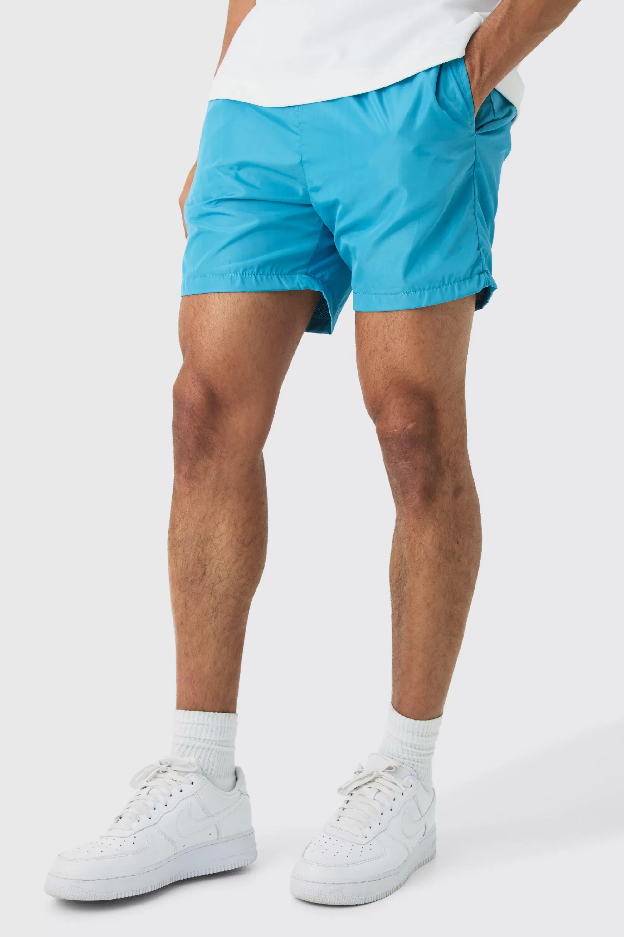 boohooMAN Elastic Waist Toggle Short | UK