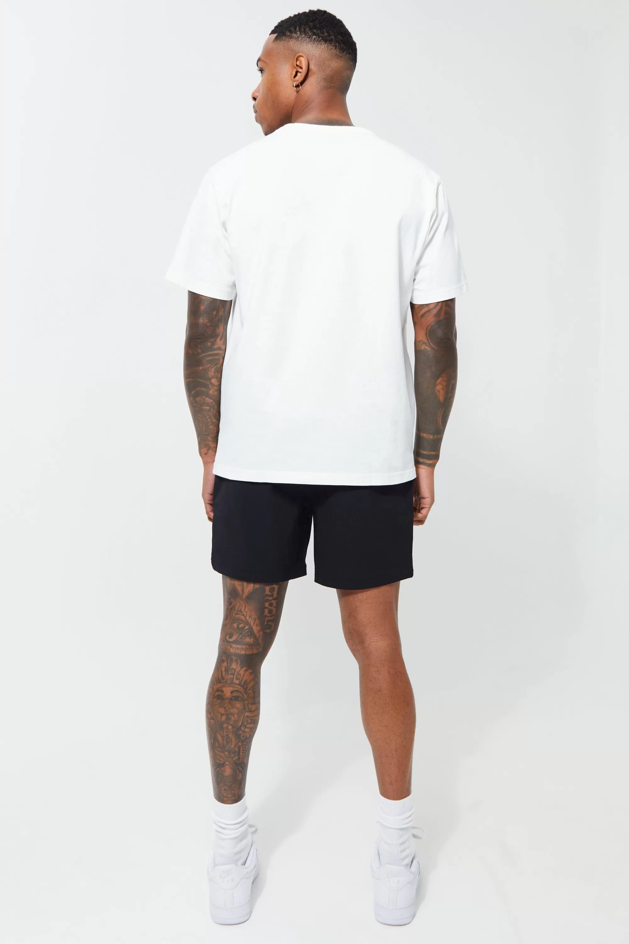 boohooMAN Elasticated Comfort Fit Stretch Short | UK