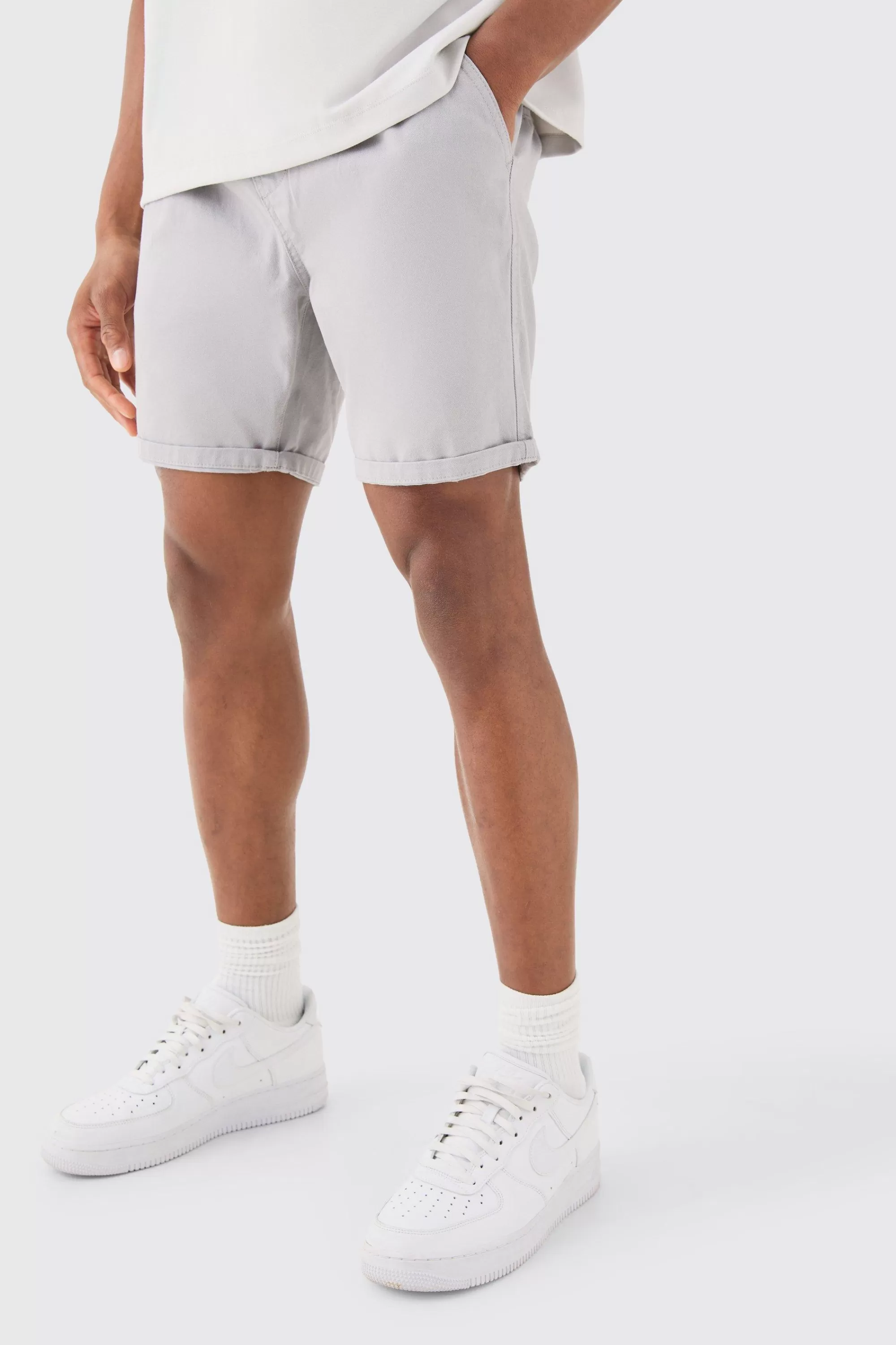 boohooMAN Elasticated Waist Bermuda Shorts | UK