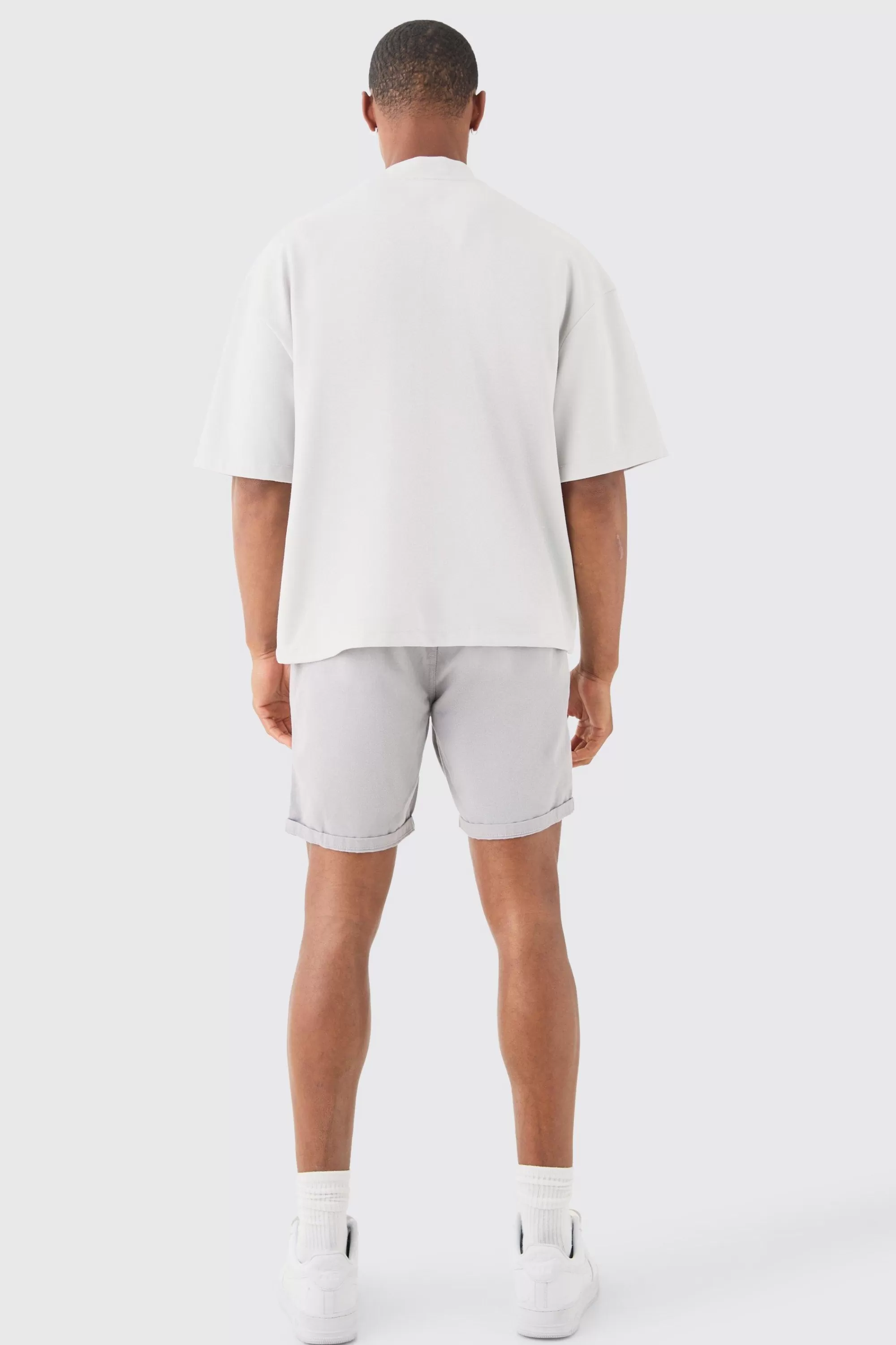 boohooMAN Elasticated Waist Bermuda Shorts | UK