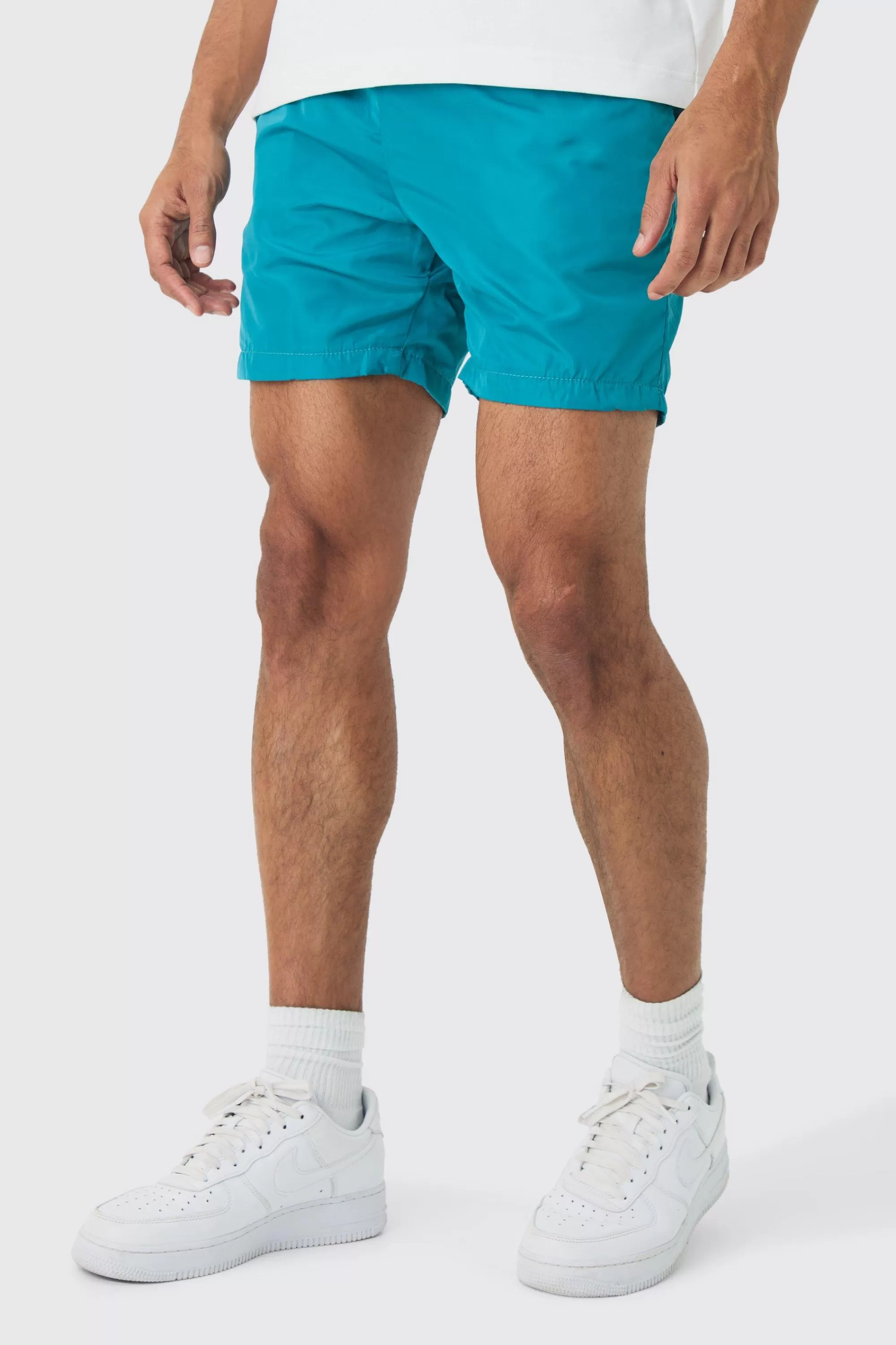 boohooMAN Elasticated Waist Toggle Shorts | UK