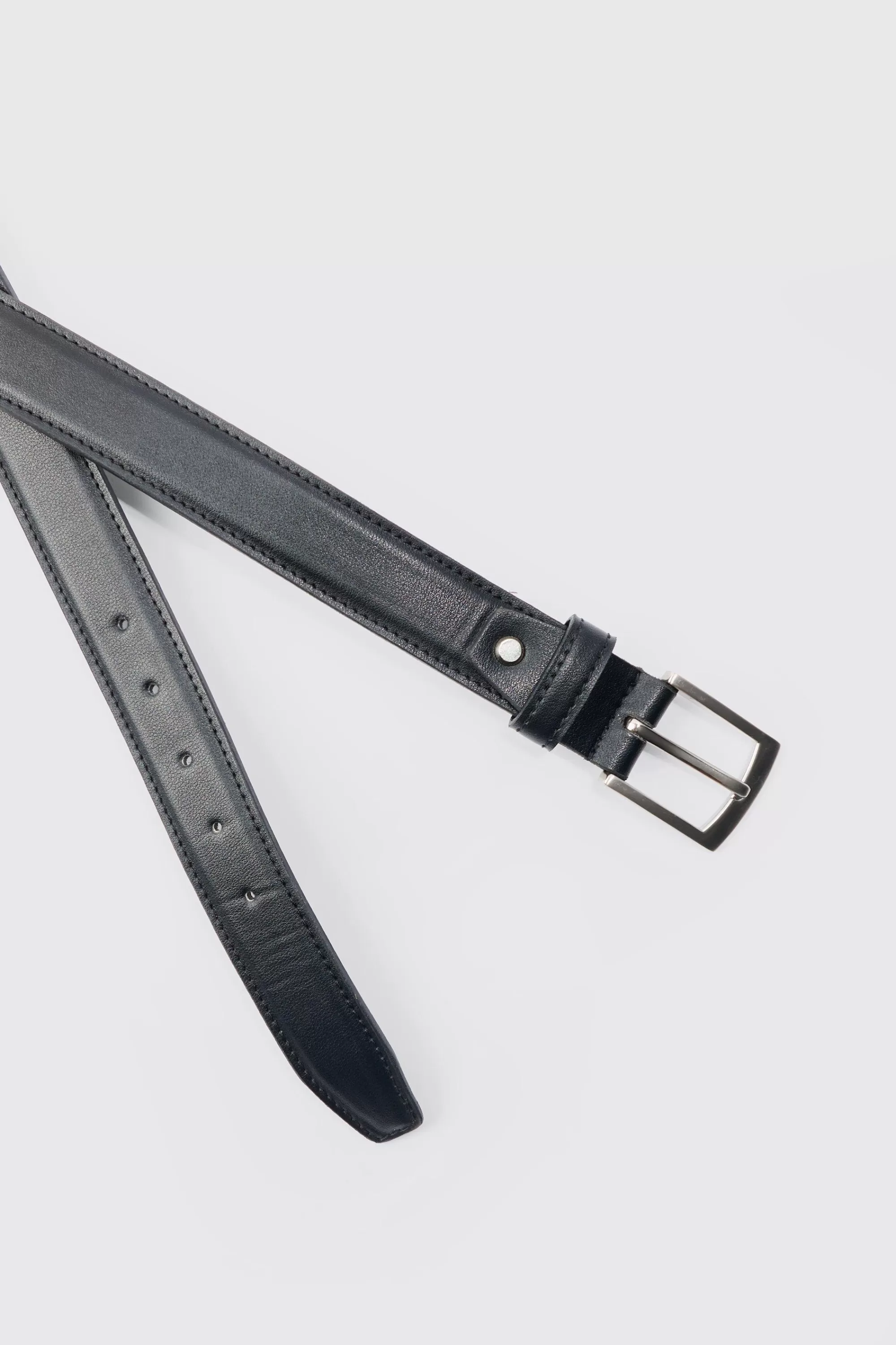 boohooMAN Faux Leather Belt In | UK