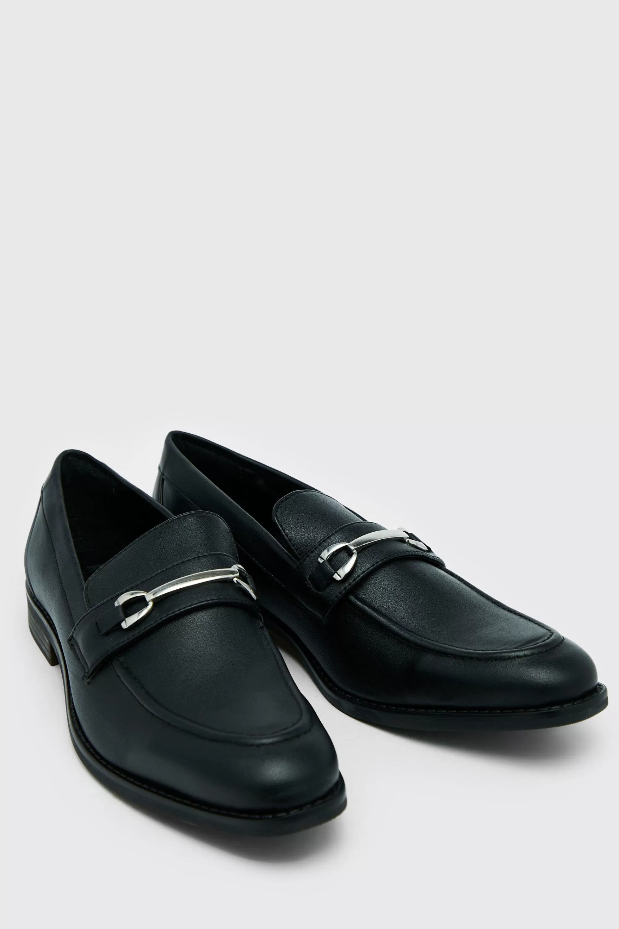 boohooMAN Faux Leather Loafer | UK